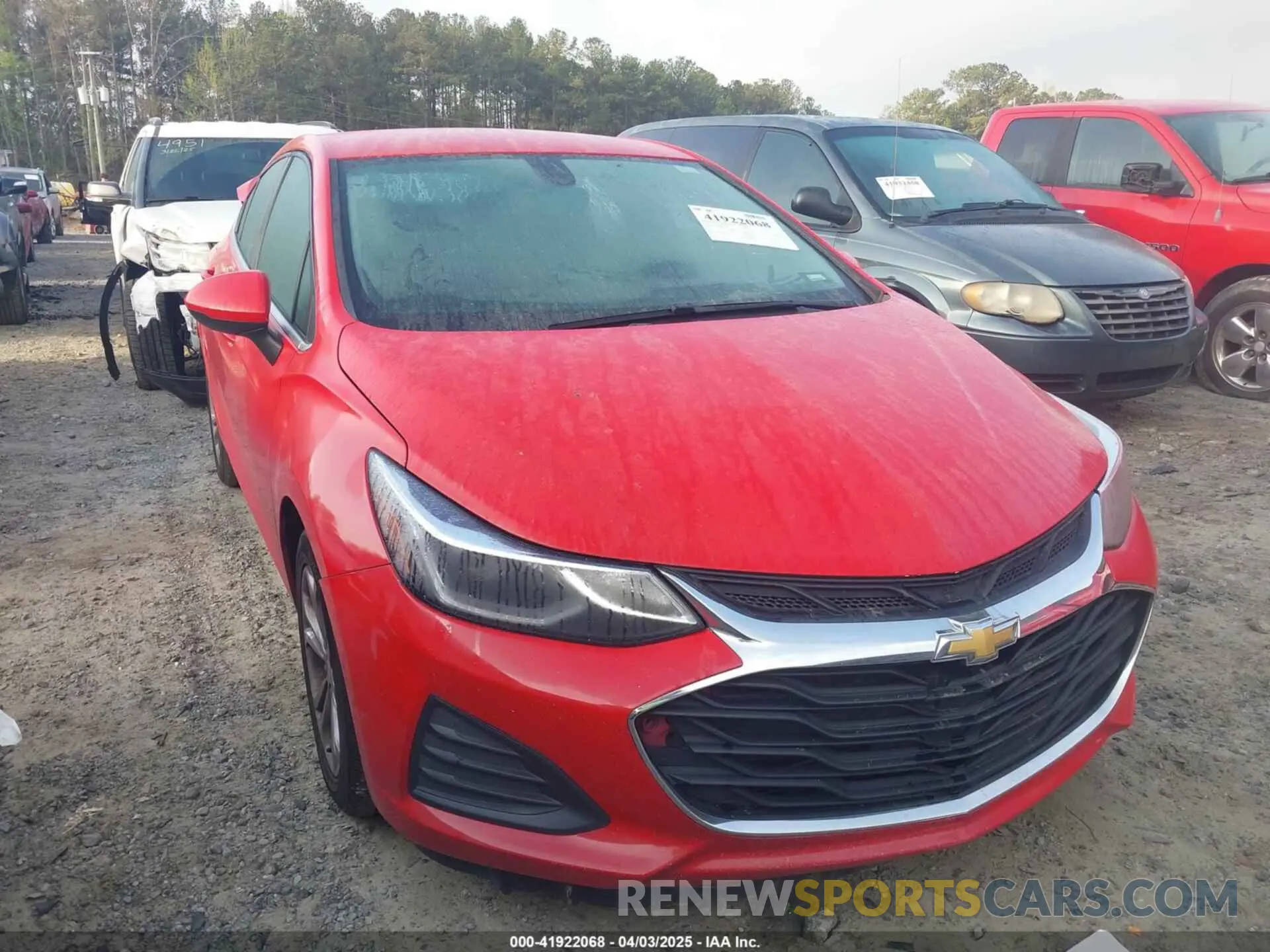1 fotografías del automóvil dañado 1G1BE5SM2K7127942 CHEVROLET CRUZE 2019