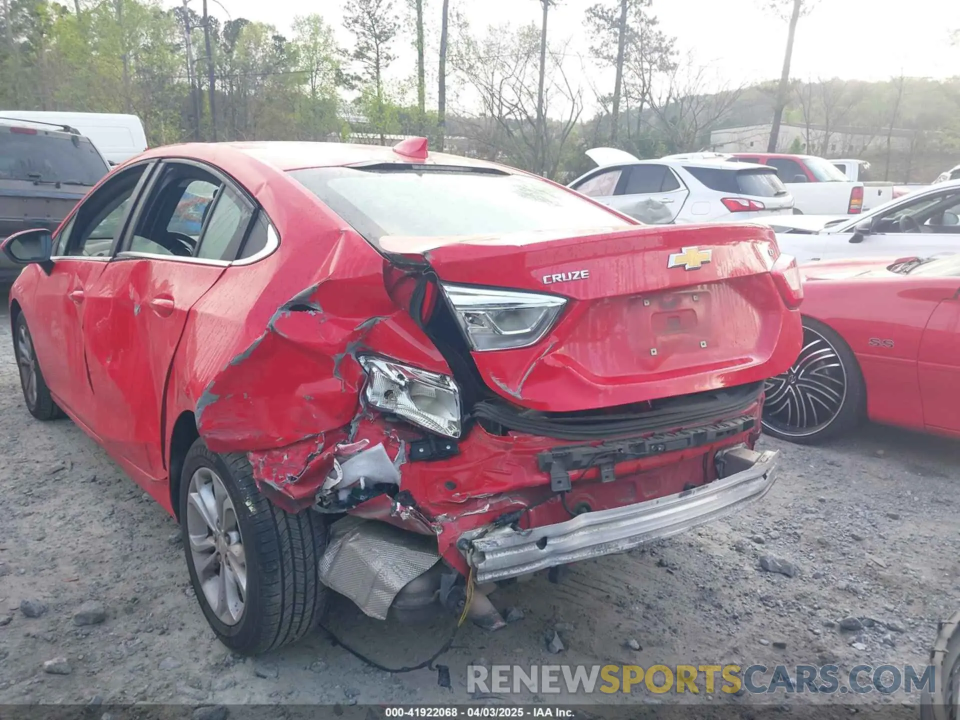 6 fotografías del automóvil dañado 1G1BE5SM2K7127942 CHEVROLET CRUZE 2019