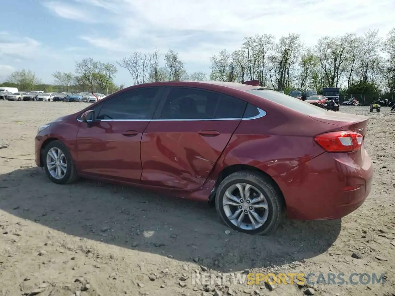 2 fotografías del automóvil dañado 1G1BE5SM2K7132414 CHEVROLET CRUZE 2019