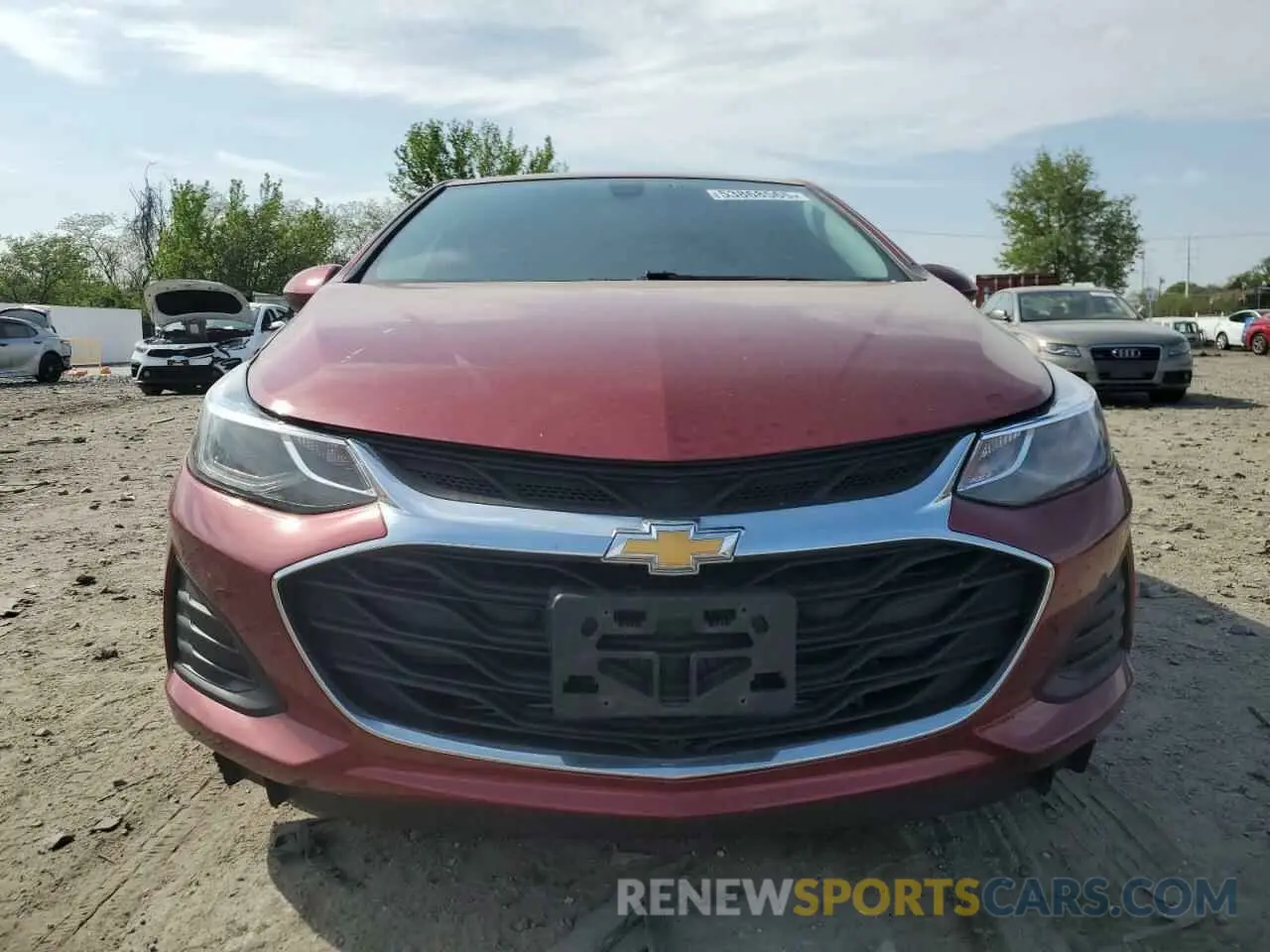 5 fotografías del automóvil dañado 1G1BE5SM2K7132414 CHEVROLET CRUZE 2019
