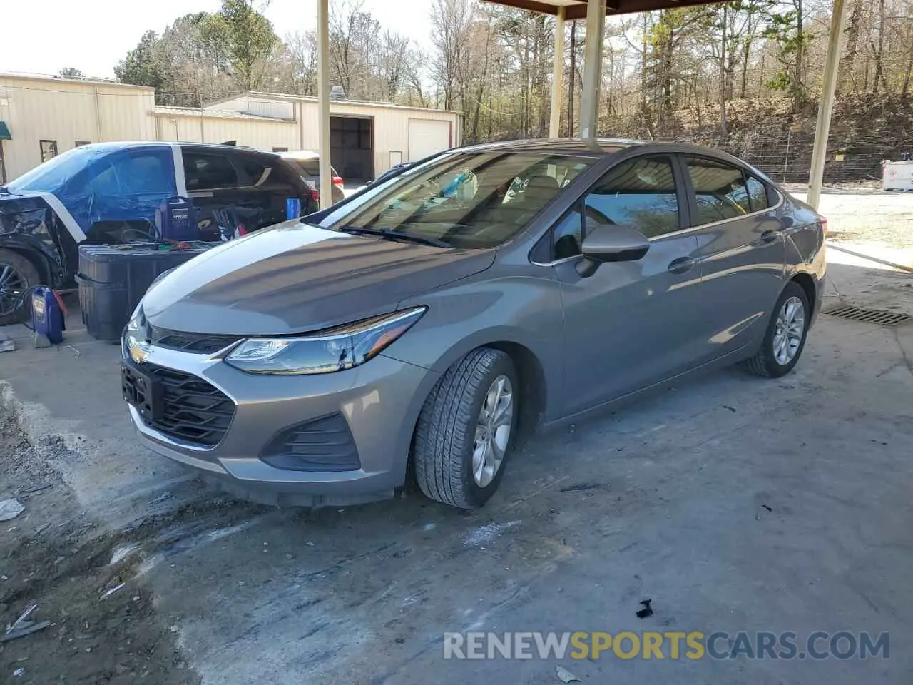 1 fotografías del automóvil dañado 1G1BE5SM2K7133644 CHEVROLET CRUZE 2019