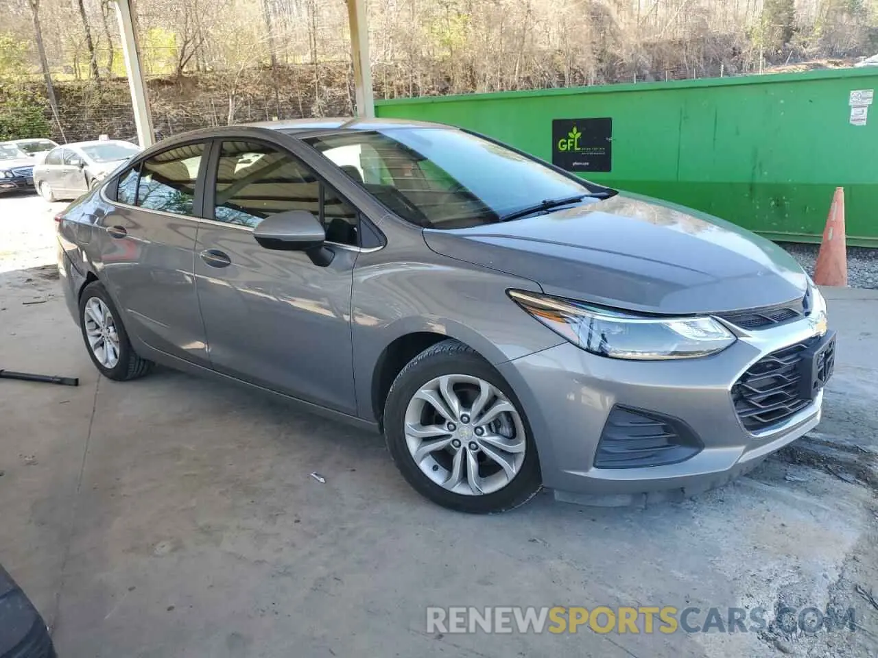 4 fotografías del automóvil dañado 1G1BE5SM2K7133644 CHEVROLET CRUZE 2019