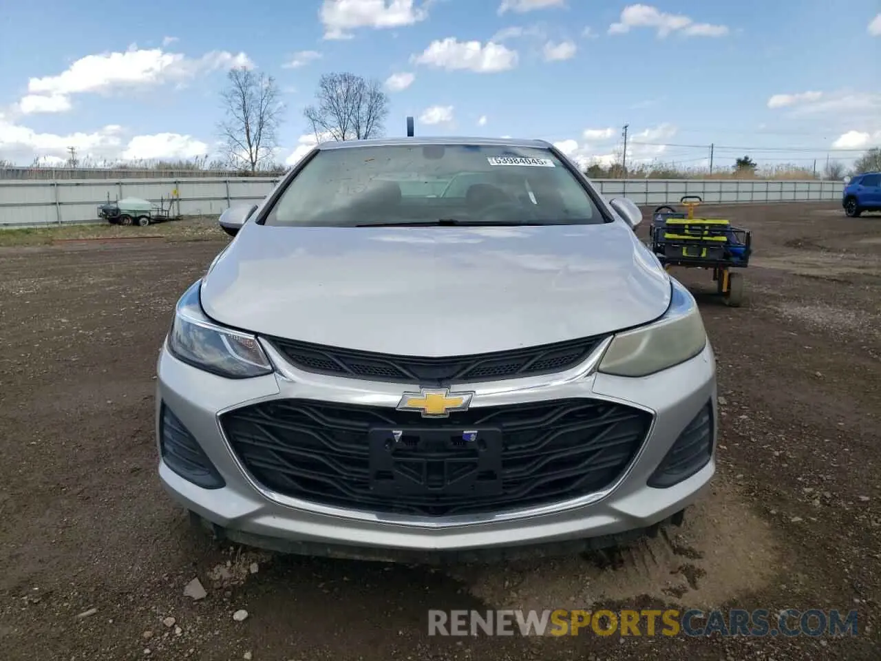 5 fotografías del automóvil dañado 1G1BE5SM2K7134812 CHEVROLET CRUZE 2019