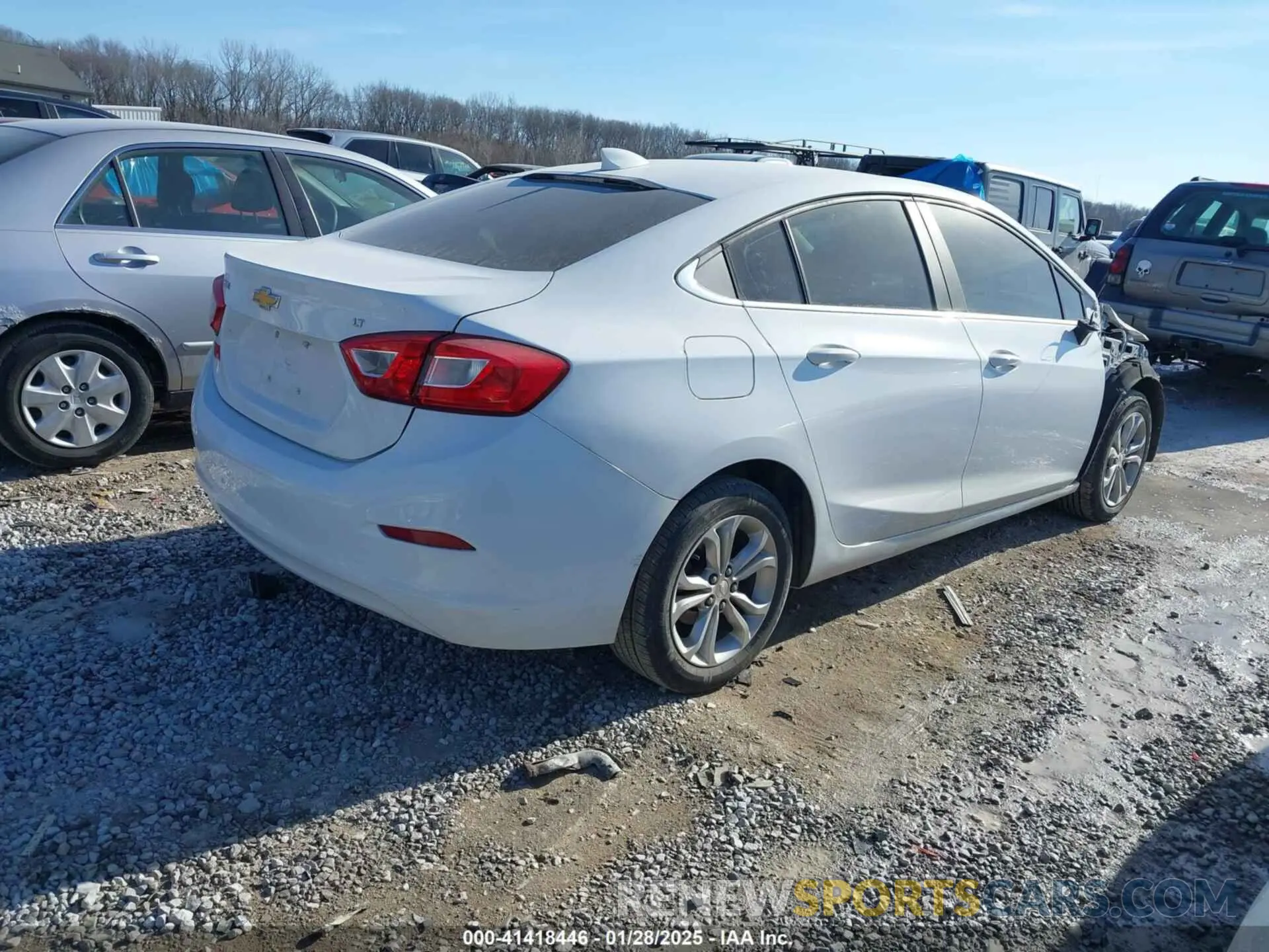4 fotografías del automóvil dañado 1G1BE5SM2K7140609 CHEVROLET CRUZE 2019