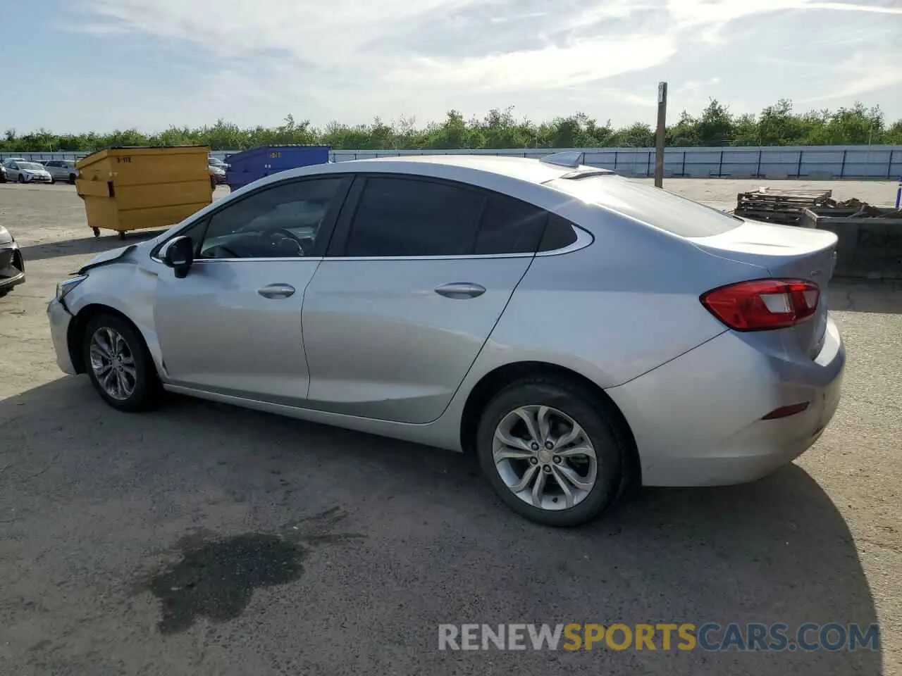2 fotografías del automóvil dañado 1G1BE5SM2K7144725 CHEVROLET CRUZE 2019
