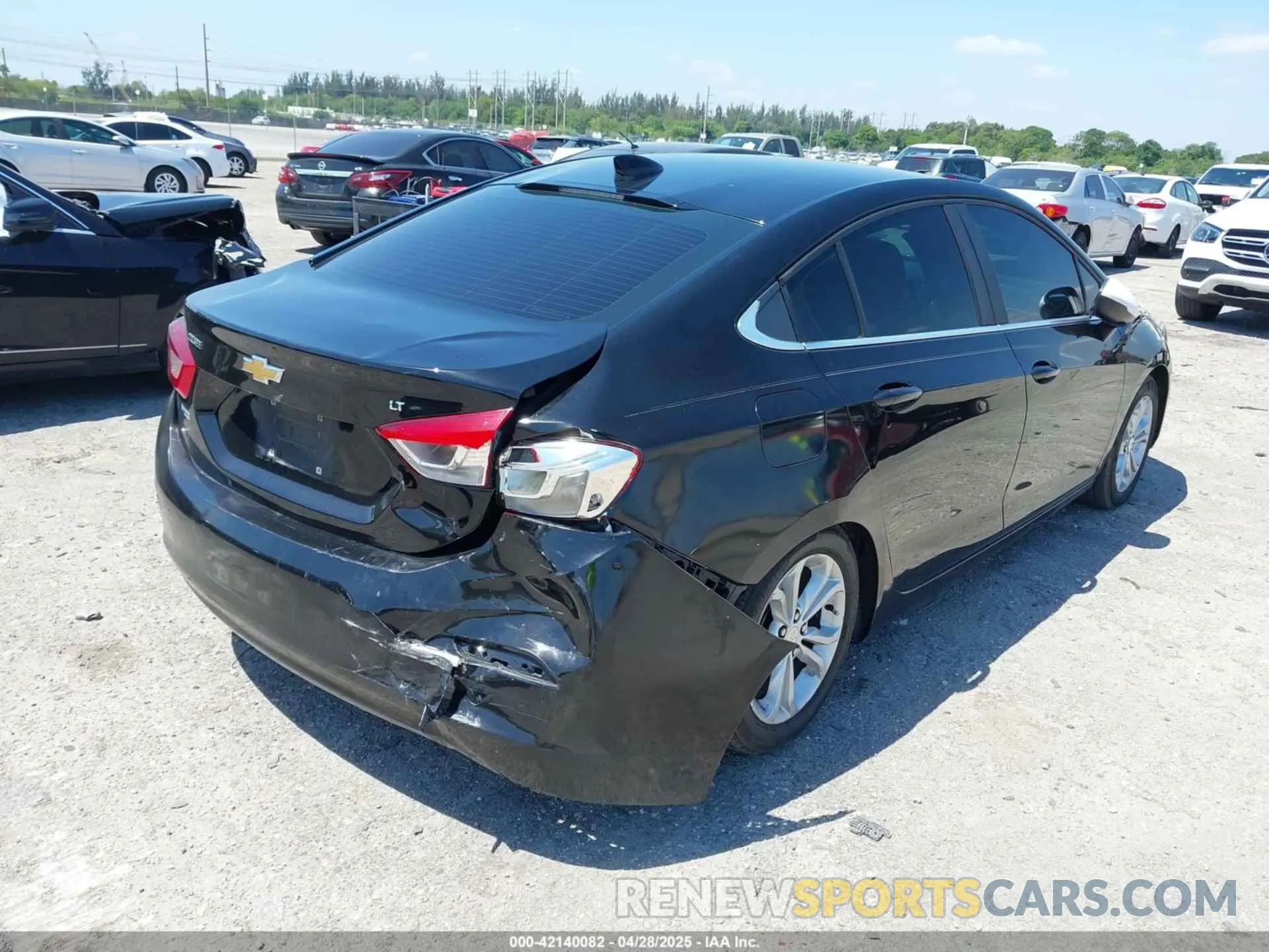 6 fotografías del automóvil dañado 1G1BE5SM2K7145566 CHEVROLET CRUZE 2019