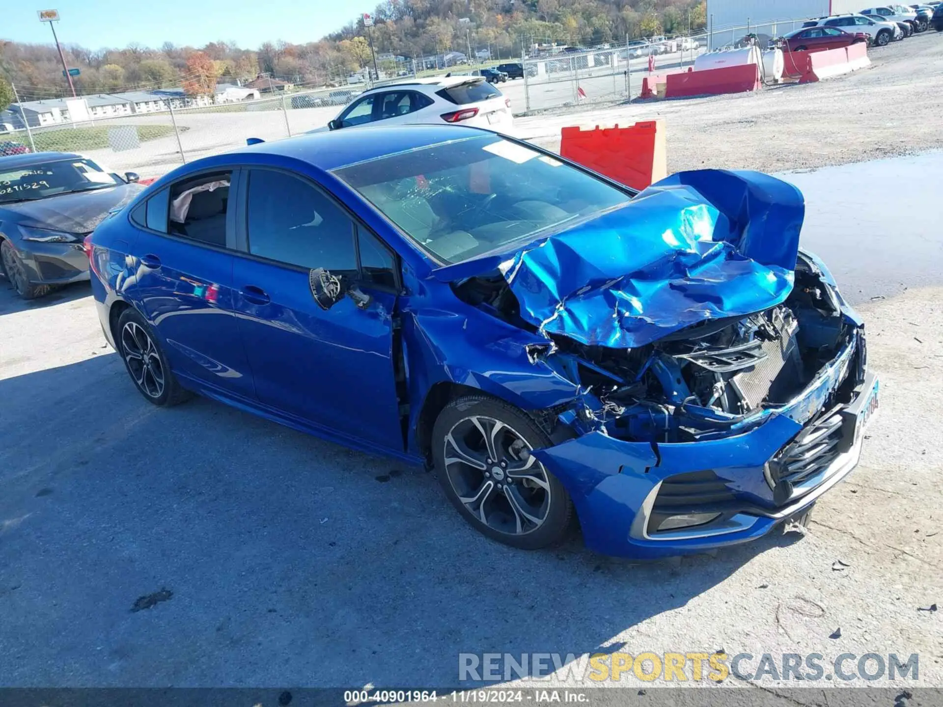 1 fotografías del automóvil dañado 1G1BE5SM3K7104055 CHEVROLET CRUZE 2019
