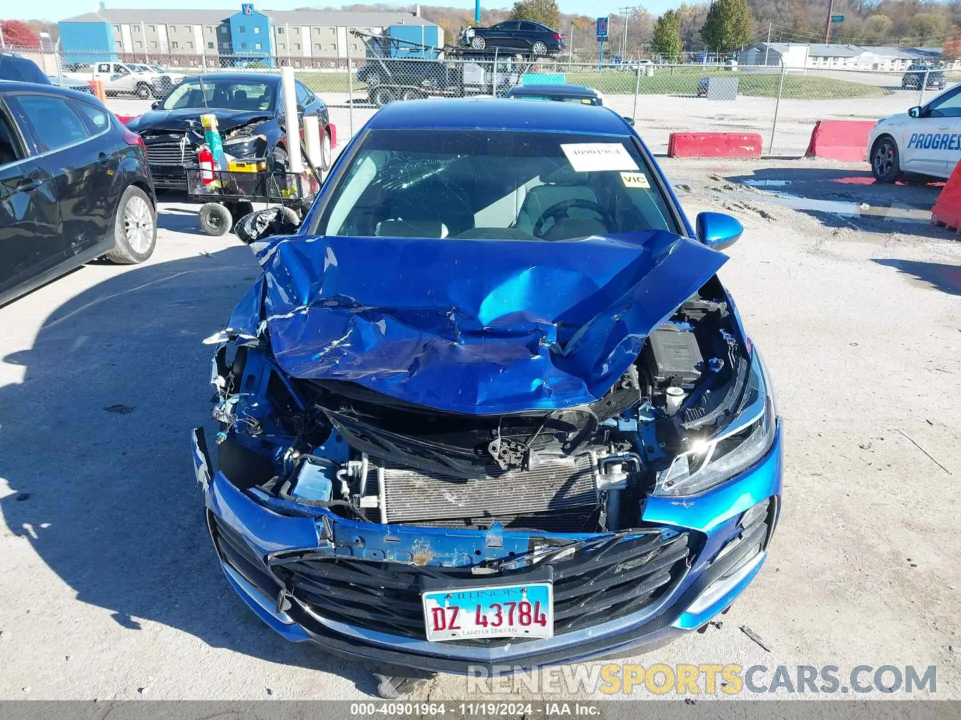 12 fotografías del automóvil dañado 1G1BE5SM3K7104055 CHEVROLET CRUZE 2019
