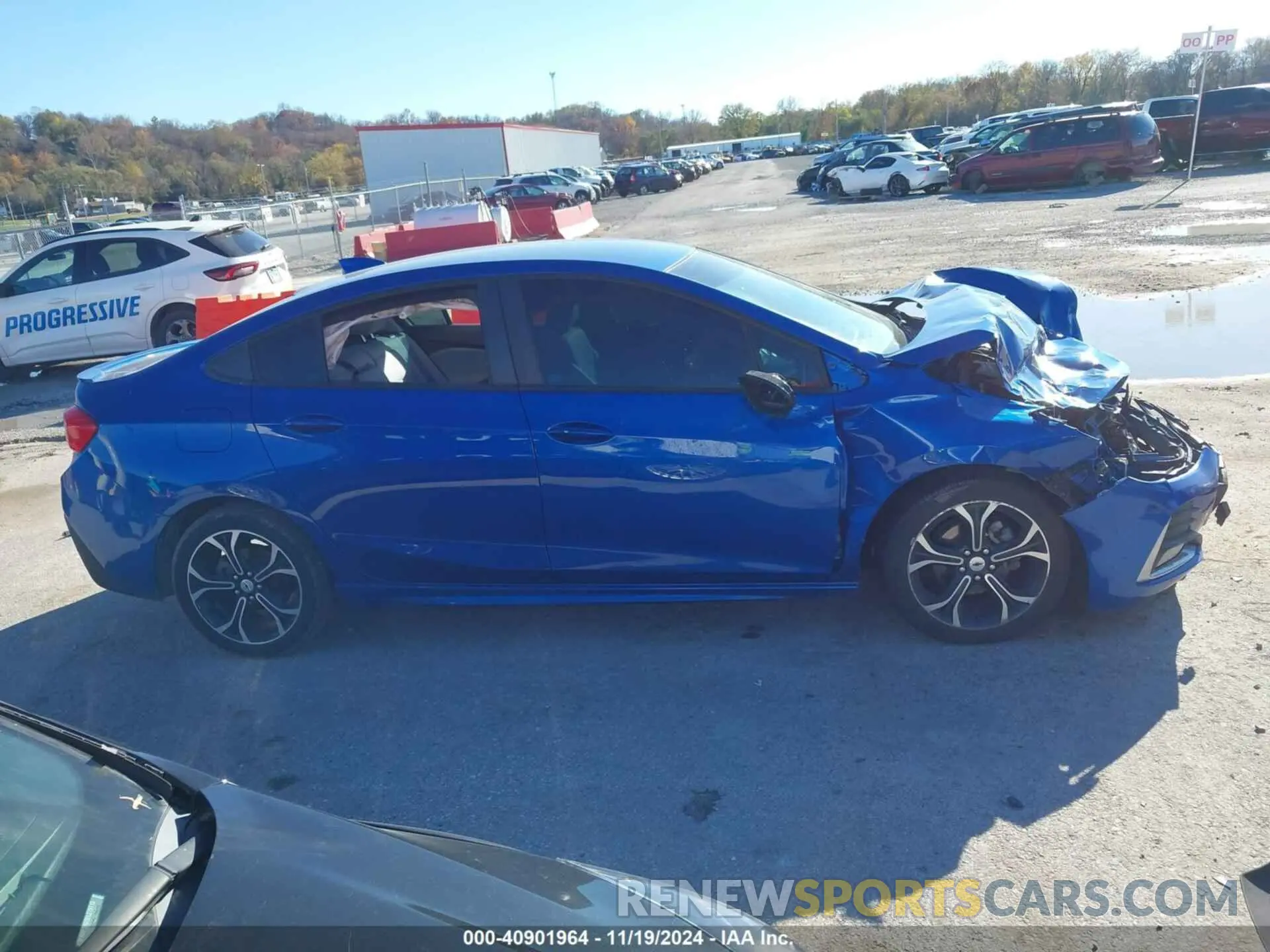 13 fotografías del automóvil dañado 1G1BE5SM3K7104055 CHEVROLET CRUZE 2019