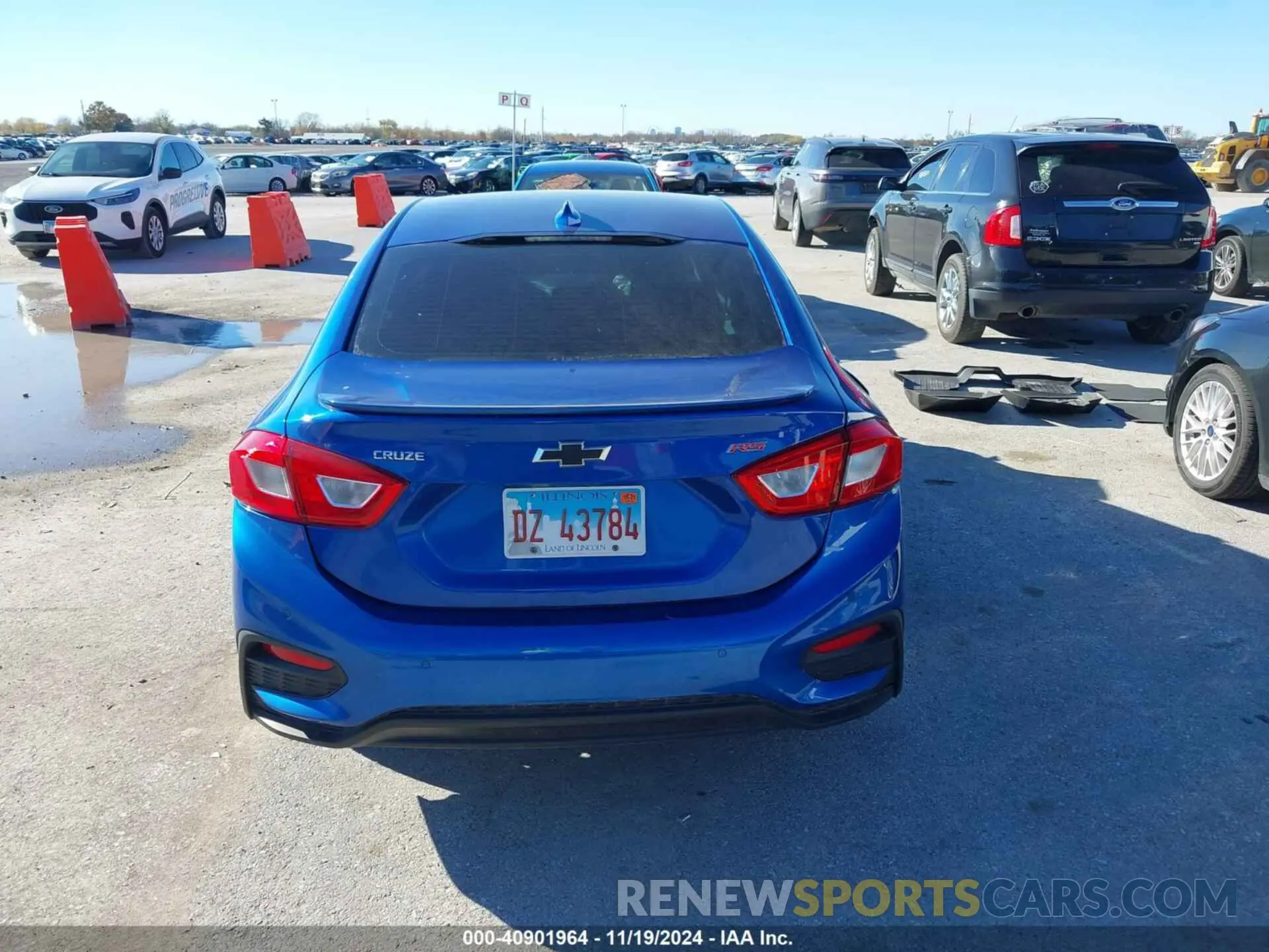 16 fotografías del automóvil dañado 1G1BE5SM3K7104055 CHEVROLET CRUZE 2019