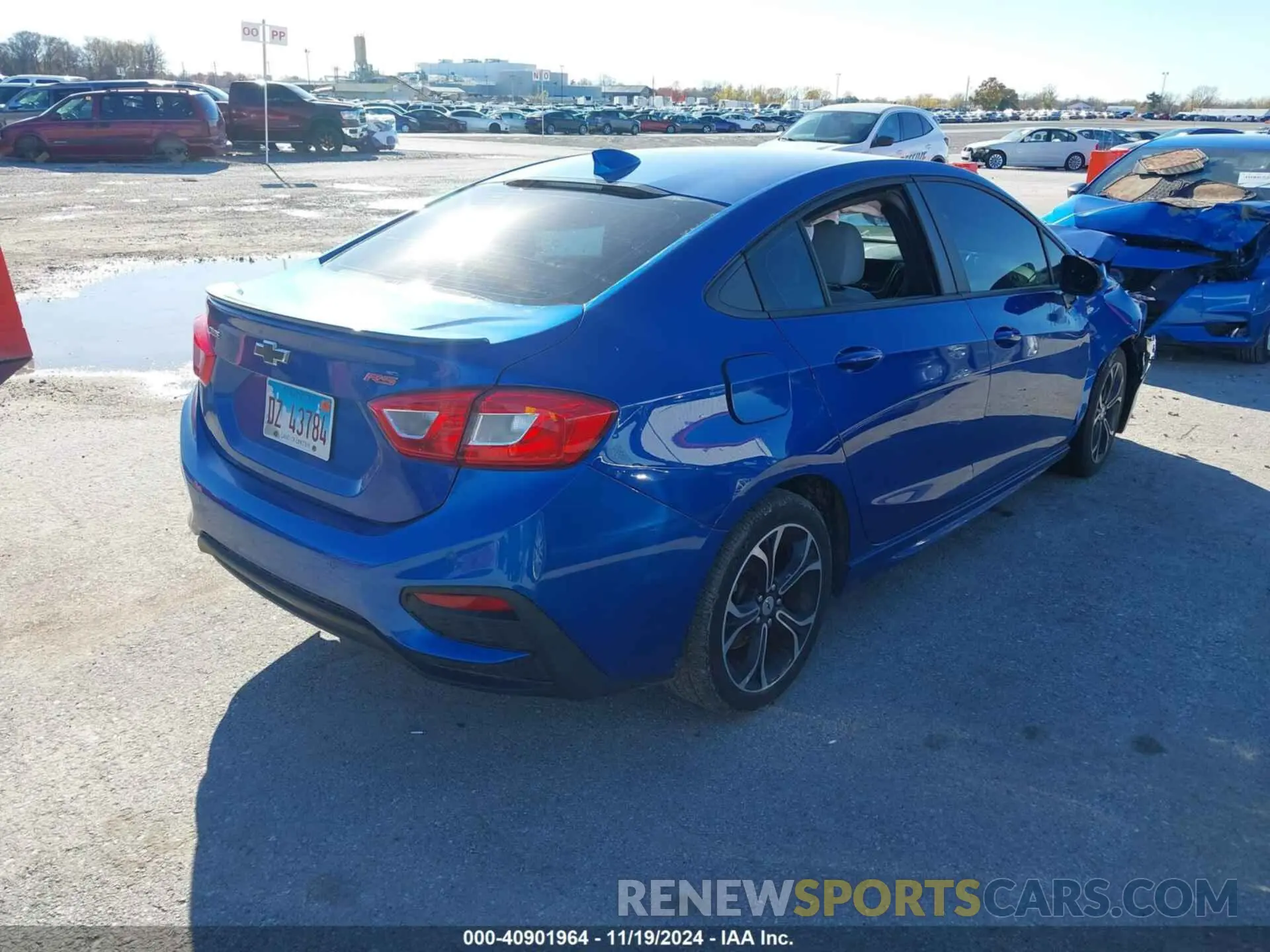 4 fotografías del automóvil dañado 1G1BE5SM3K7104055 CHEVROLET CRUZE 2019