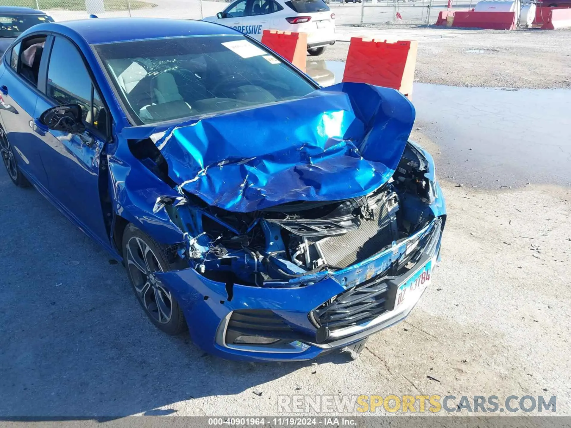 6 fotografías del automóvil dañado 1G1BE5SM3K7104055 CHEVROLET CRUZE 2019