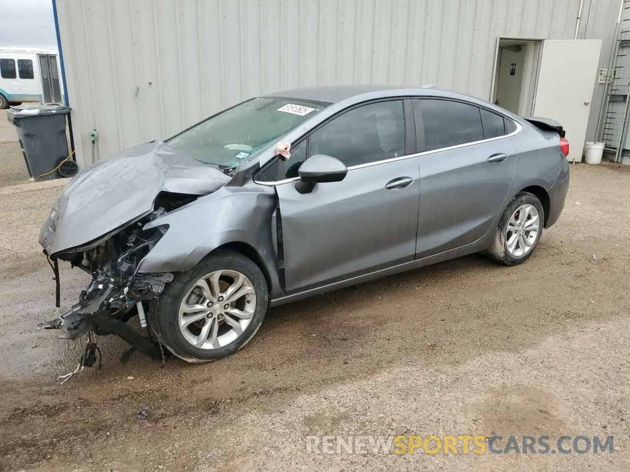 1 fotografías del automóvil dañado 1G1BE5SM3K7106422 CHEVROLET CRUZE 2019