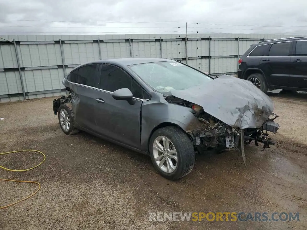 4 fotografías del automóvil dañado 1G1BE5SM3K7106422 CHEVROLET CRUZE 2019
