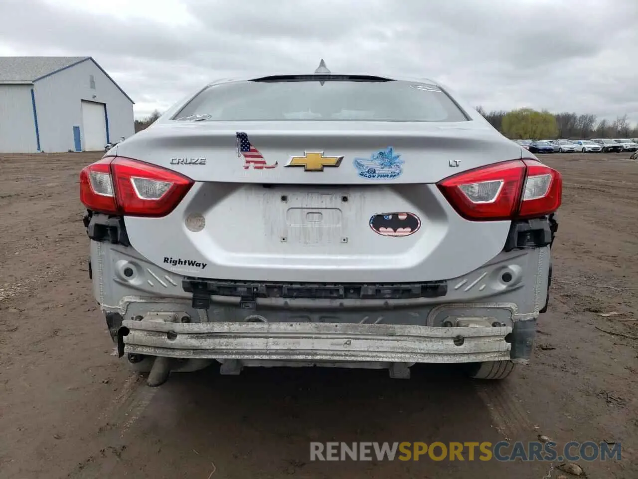 6 fotografías del automóvil dañado 1G1BE5SM3K7114116 CHEVROLET CRUZE 2019