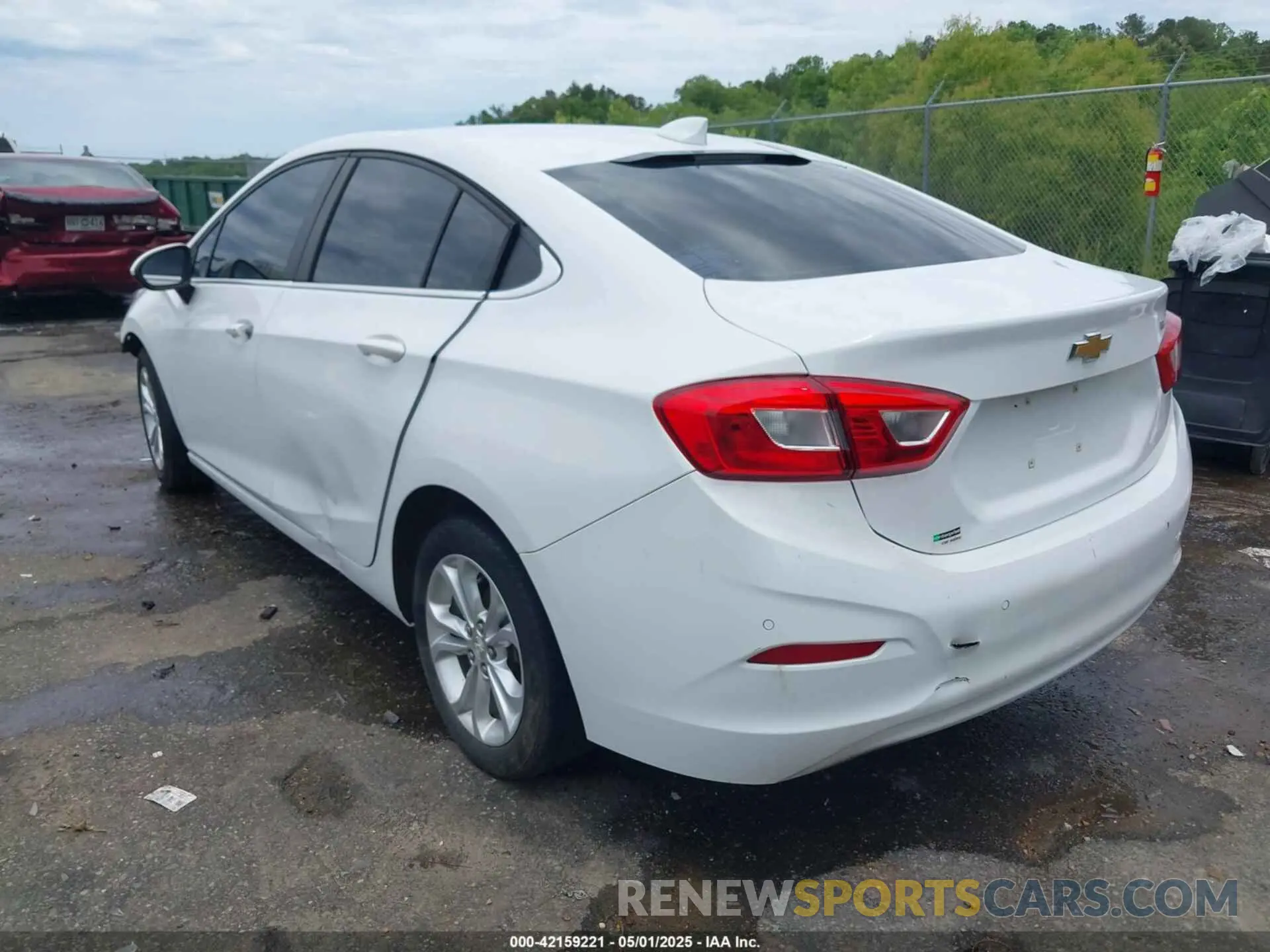 3 fotografías del automóvil dañado 1G1BE5SM3K7131157 CHEVROLET CRUZE 2019