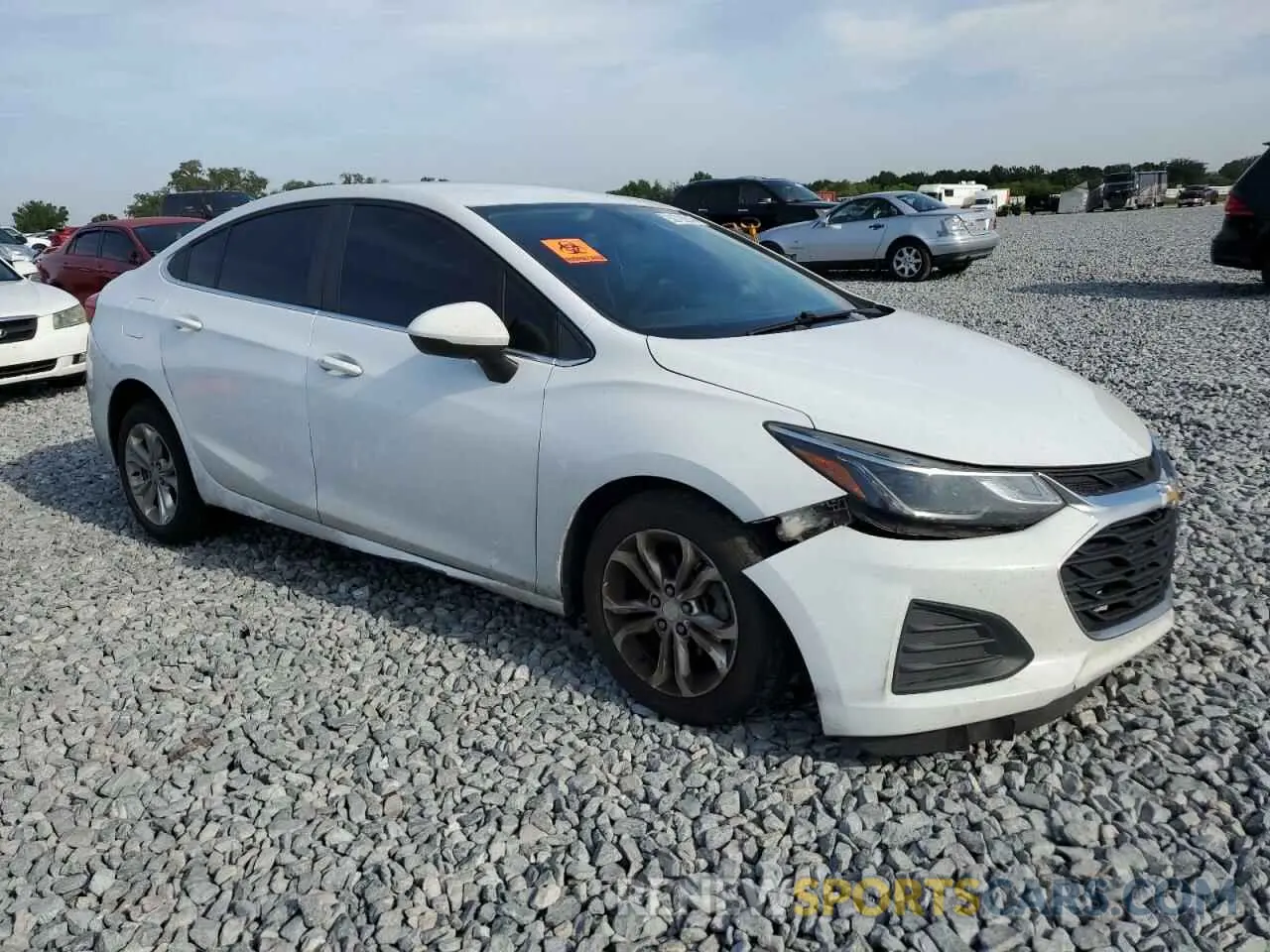 4 fotografías del automóvil dañado 1G1BE5SM3K7143390 CHEVROLET CRUZE 2019