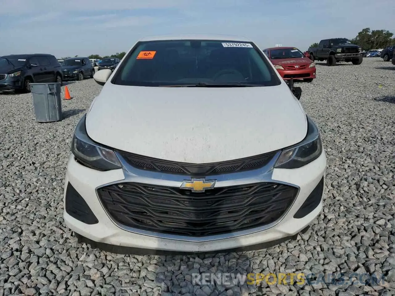 5 fotografías del automóvil dañado 1G1BE5SM3K7143390 CHEVROLET CRUZE 2019