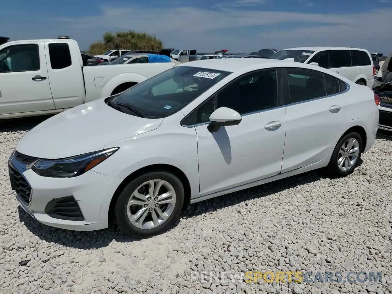 1 fotografías del automóvil dañado 1G1BE5SM4K7112357 CHEVROLET CRUZE 2019