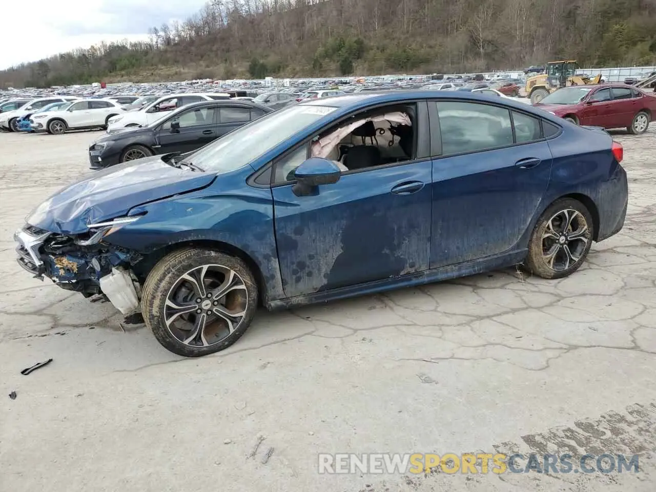 1 fotografías del automóvil dañado 1G1BE5SM4K7118014 CHEVROLET CRUZE 2019