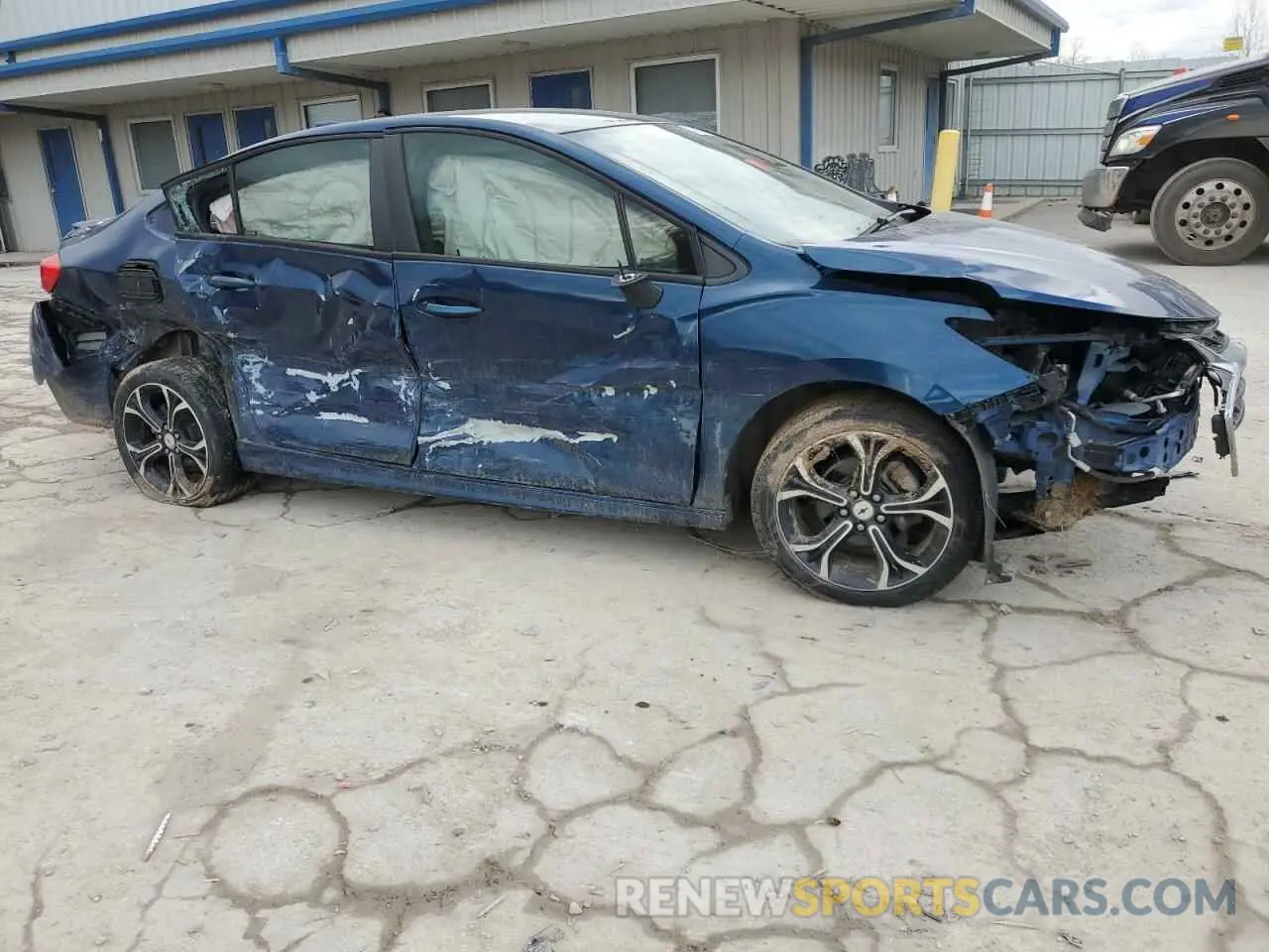 4 fotografías del automóvil dañado 1G1BE5SM4K7118014 CHEVROLET CRUZE 2019