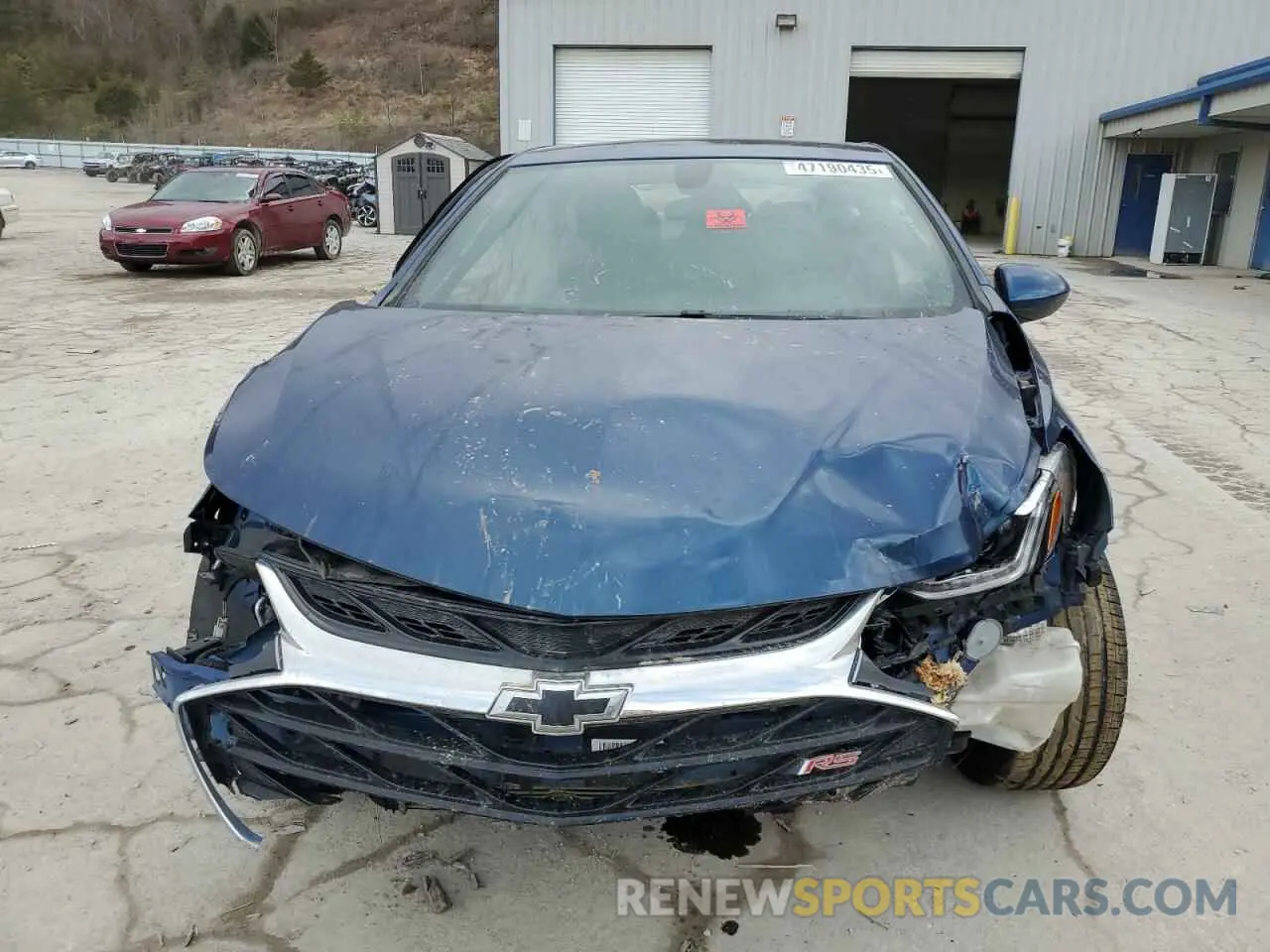 5 fotografías del automóvil dañado 1G1BE5SM4K7118014 CHEVROLET CRUZE 2019