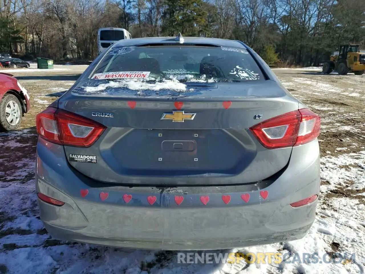 6 fotografías del automóvil dañado 1G1BE5SM4K7139512 CHEVROLET CRUZE 2019