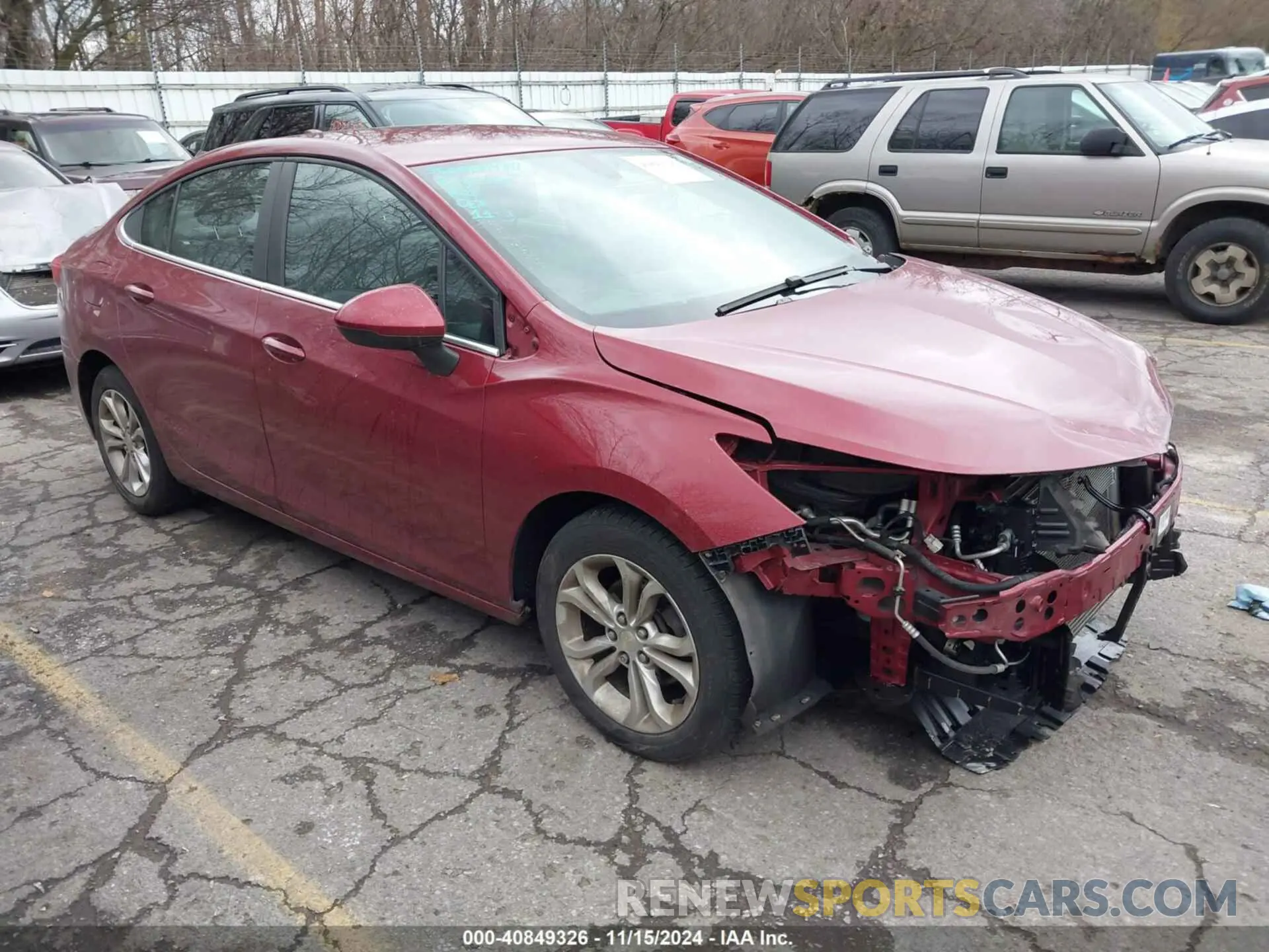1 fotografías del automóvil dañado 1G1BE5SM4K7141874 CHEVROLET CRUZE 2019