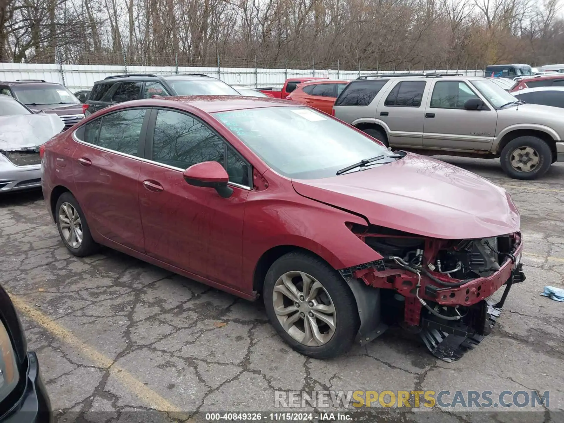 14 fotografías del automóvil dañado 1G1BE5SM4K7141874 CHEVROLET CRUZE 2019