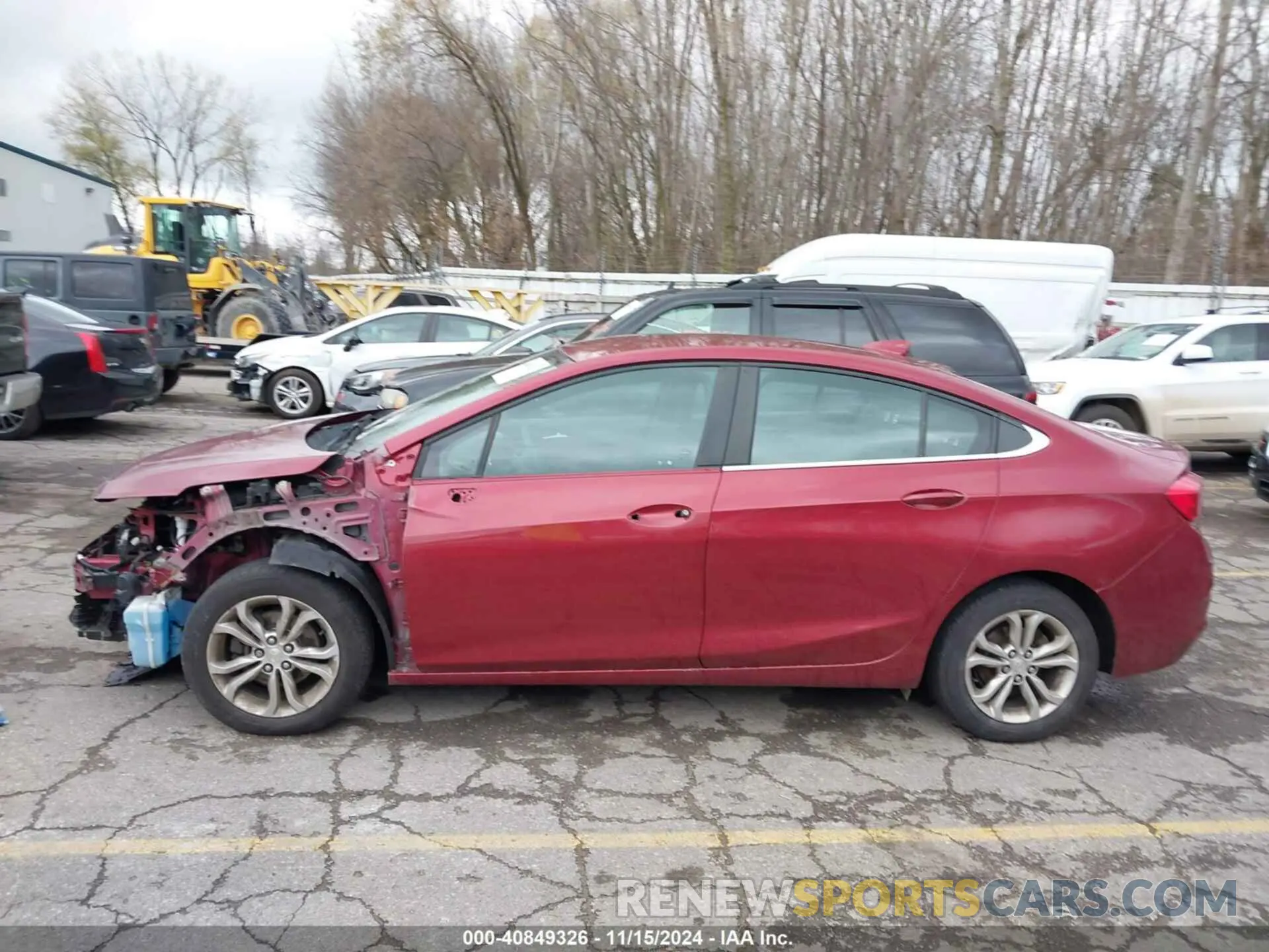 15 fotografías del automóvil dañado 1G1BE5SM4K7141874 CHEVROLET CRUZE 2019