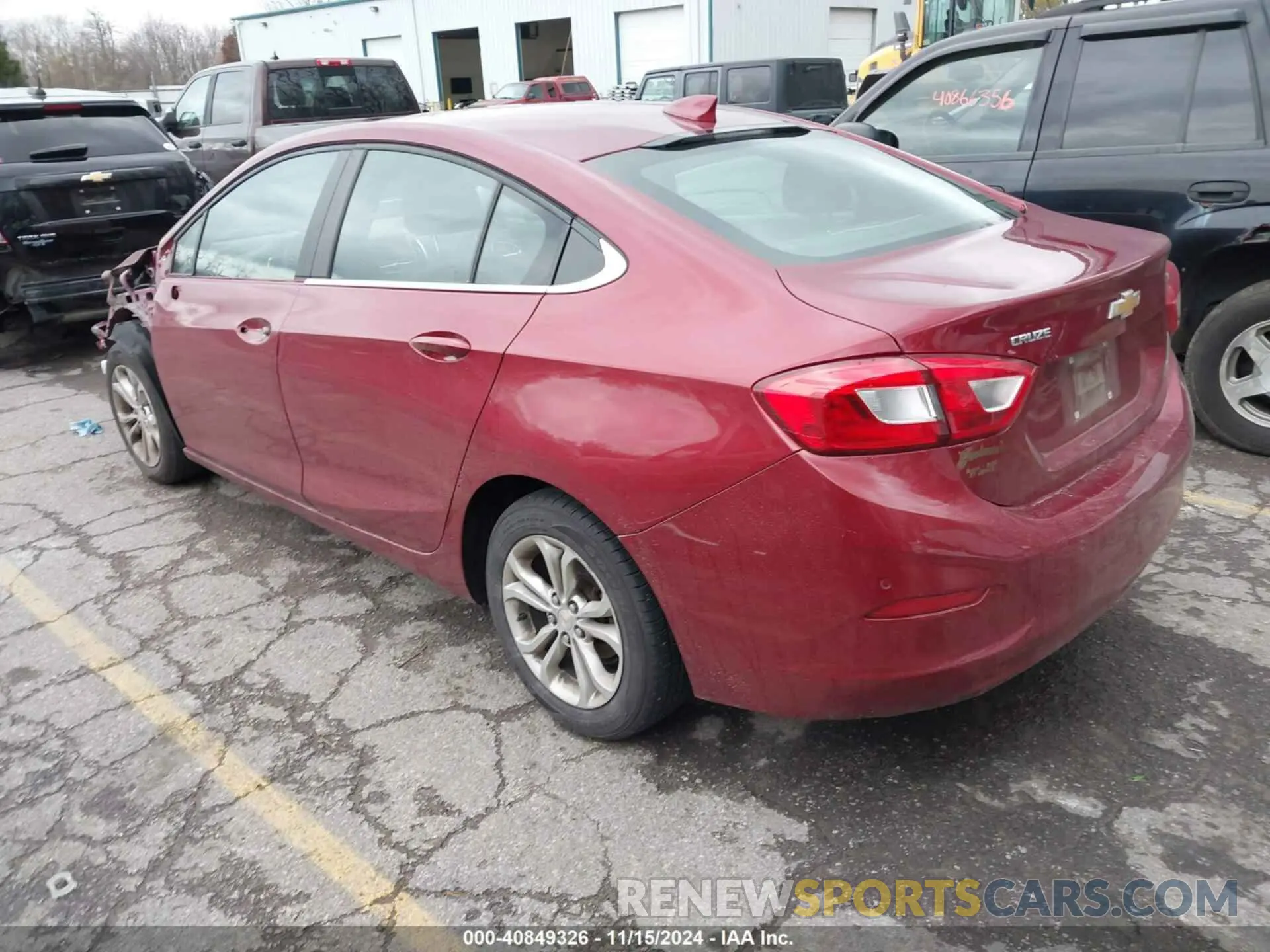 3 fotografías del automóvil dañado 1G1BE5SM4K7141874 CHEVROLET CRUZE 2019