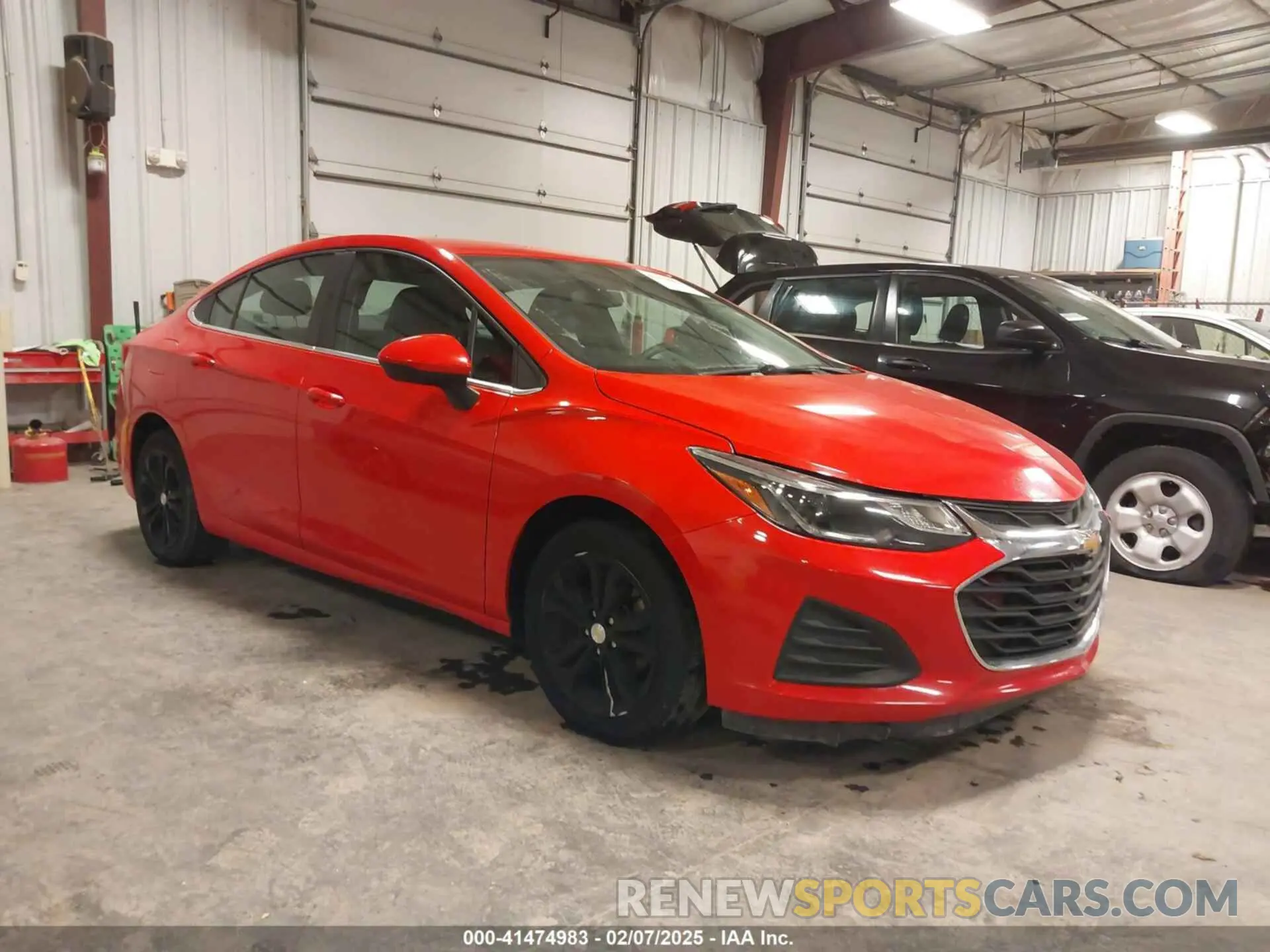 1 fotografías del automóvil dañado 1G1BE5SM4K7142717 CHEVROLET CRUZE 2019