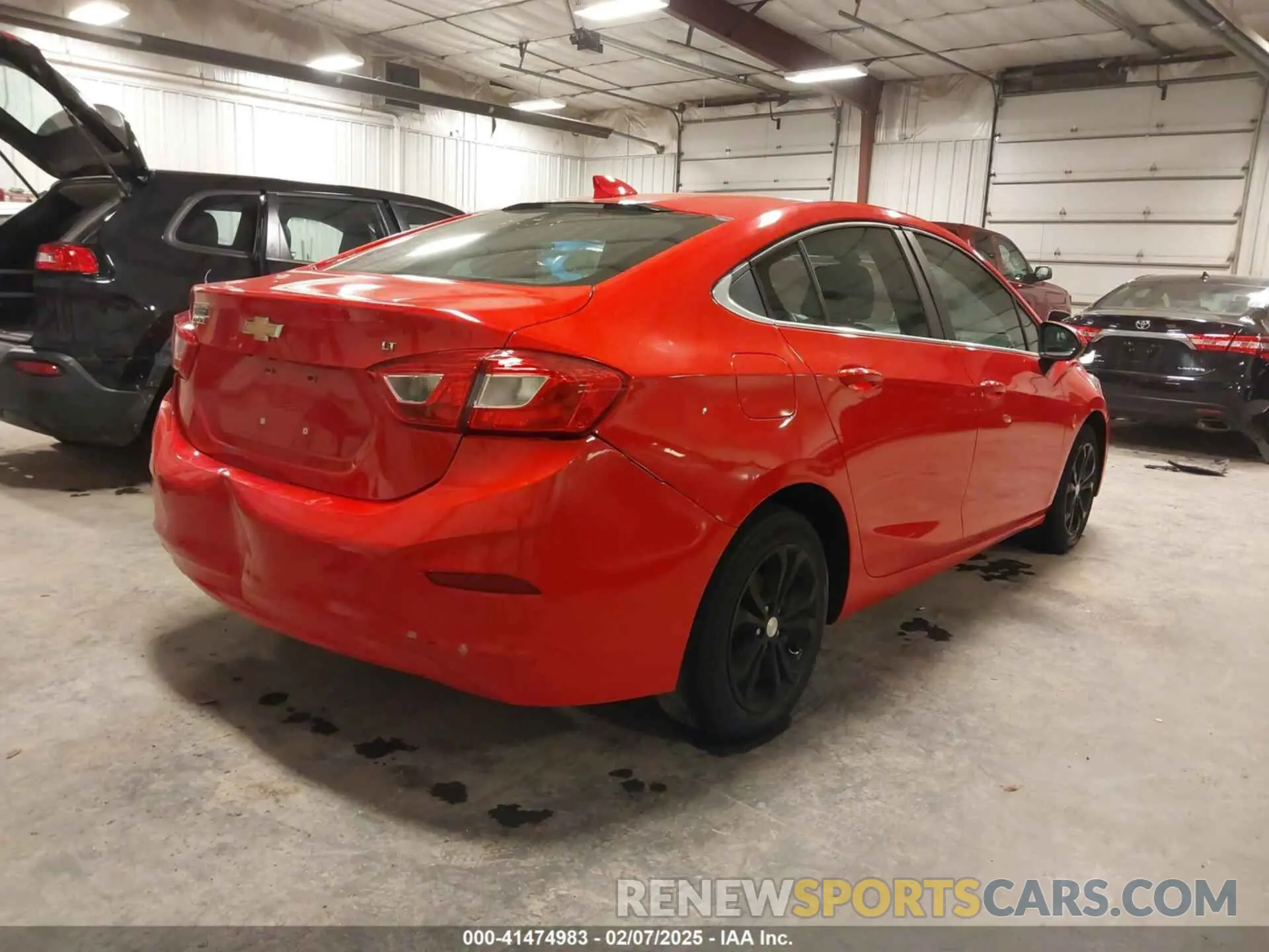 4 fotografías del automóvil dañado 1G1BE5SM4K7142717 CHEVROLET CRUZE 2019