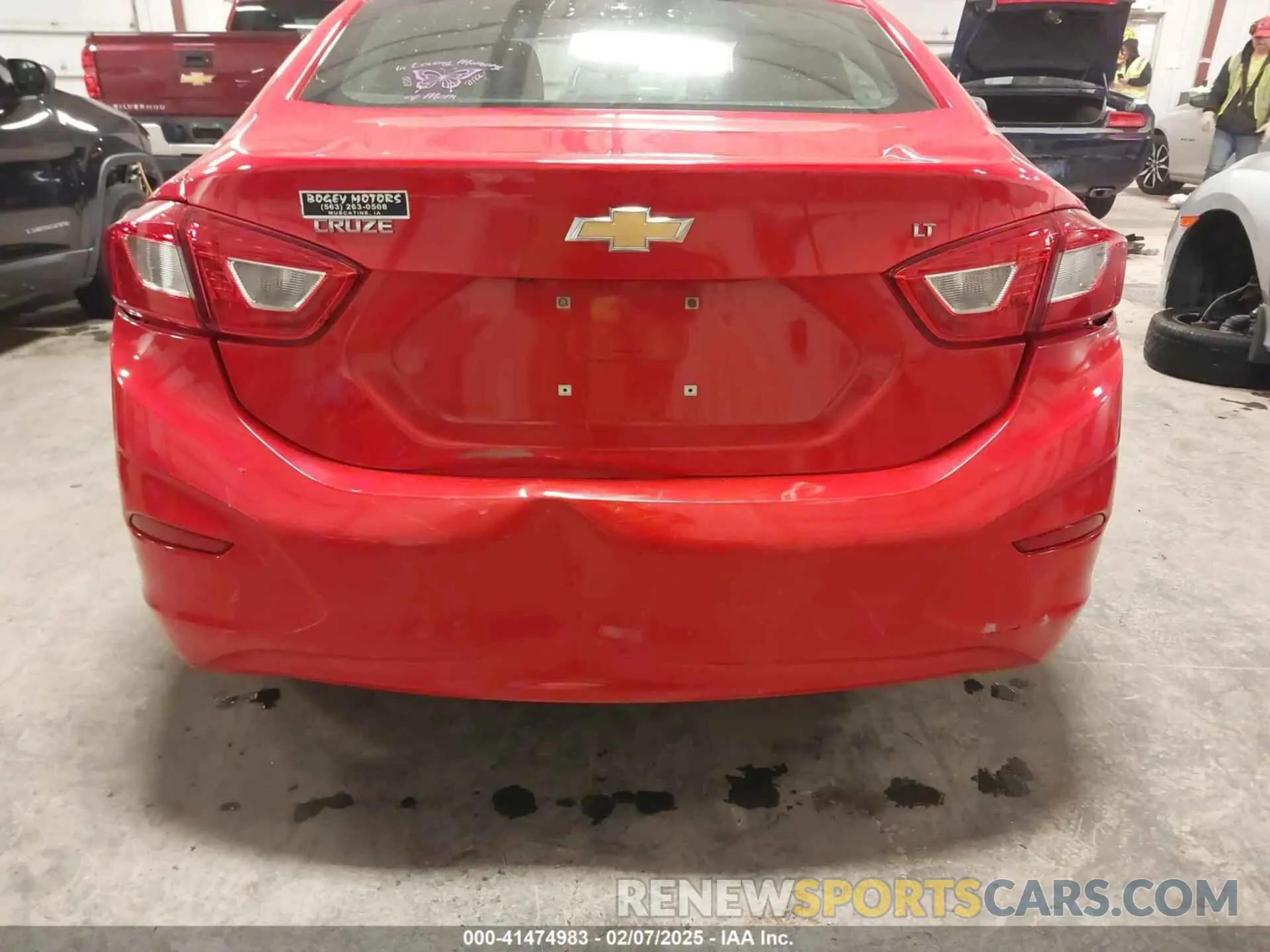 6 fotografías del automóvil dañado 1G1BE5SM4K7142717 CHEVROLET CRUZE 2019