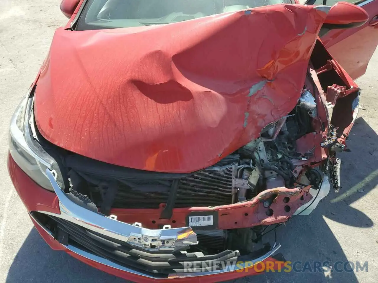 12 fotografías del automóvil dañado 1G1BE5SM5K7130642 CHEVROLET CRUZE 2019