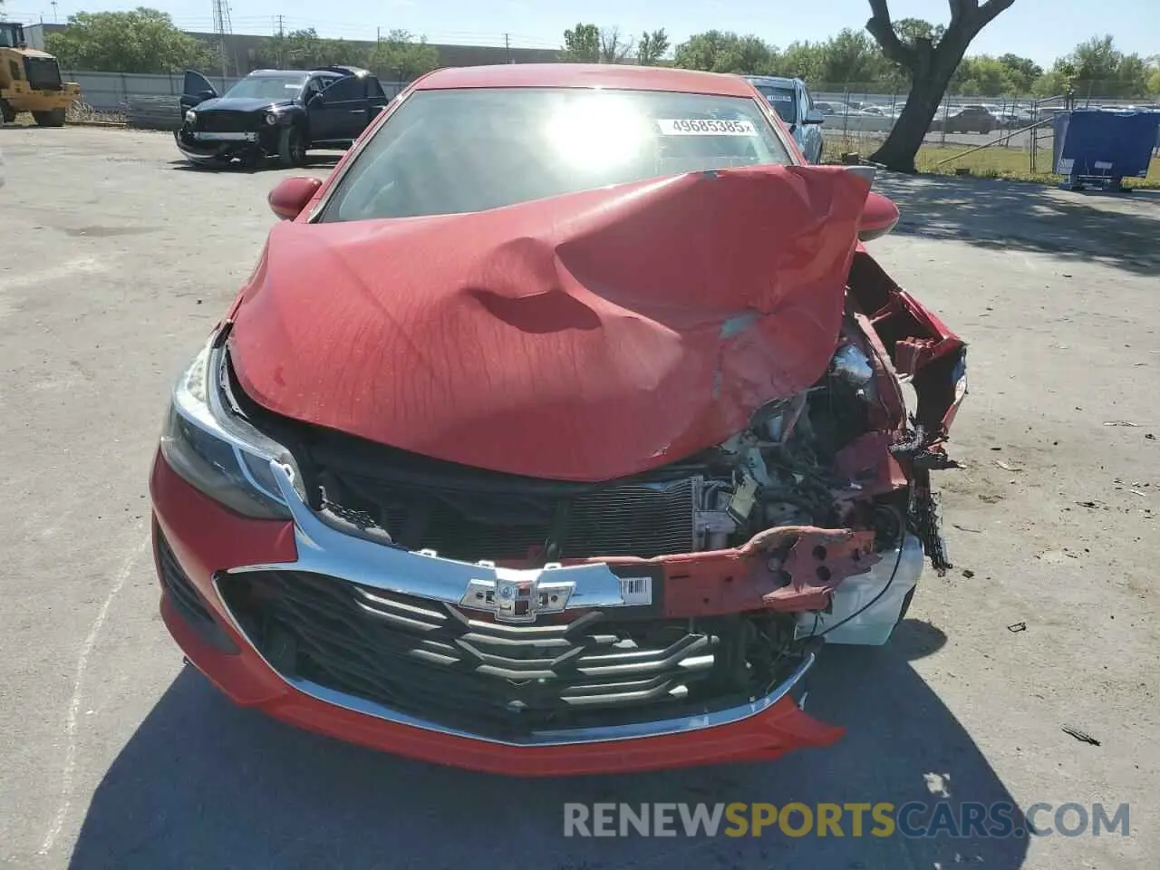 5 fotografías del automóvil dañado 1G1BE5SM5K7130642 CHEVROLET CRUZE 2019