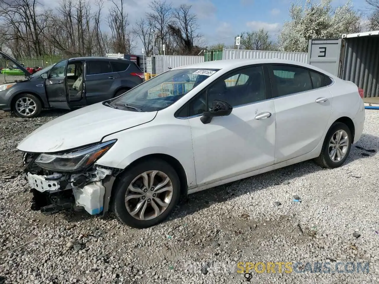 1 fotografías del automóvil dañado 1G1BE5SM5K7146274 CHEVROLET CRUZE 2019