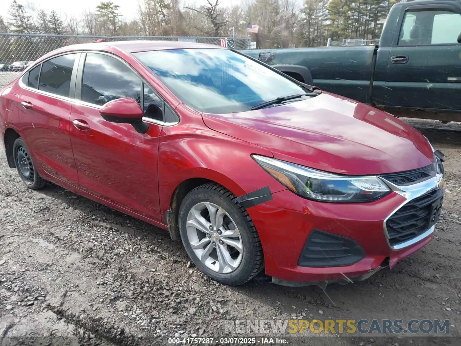 1 fotografías del automóvil dañado 1G1BE5SM6K7125336 CHEVROLET CRUZE 2019