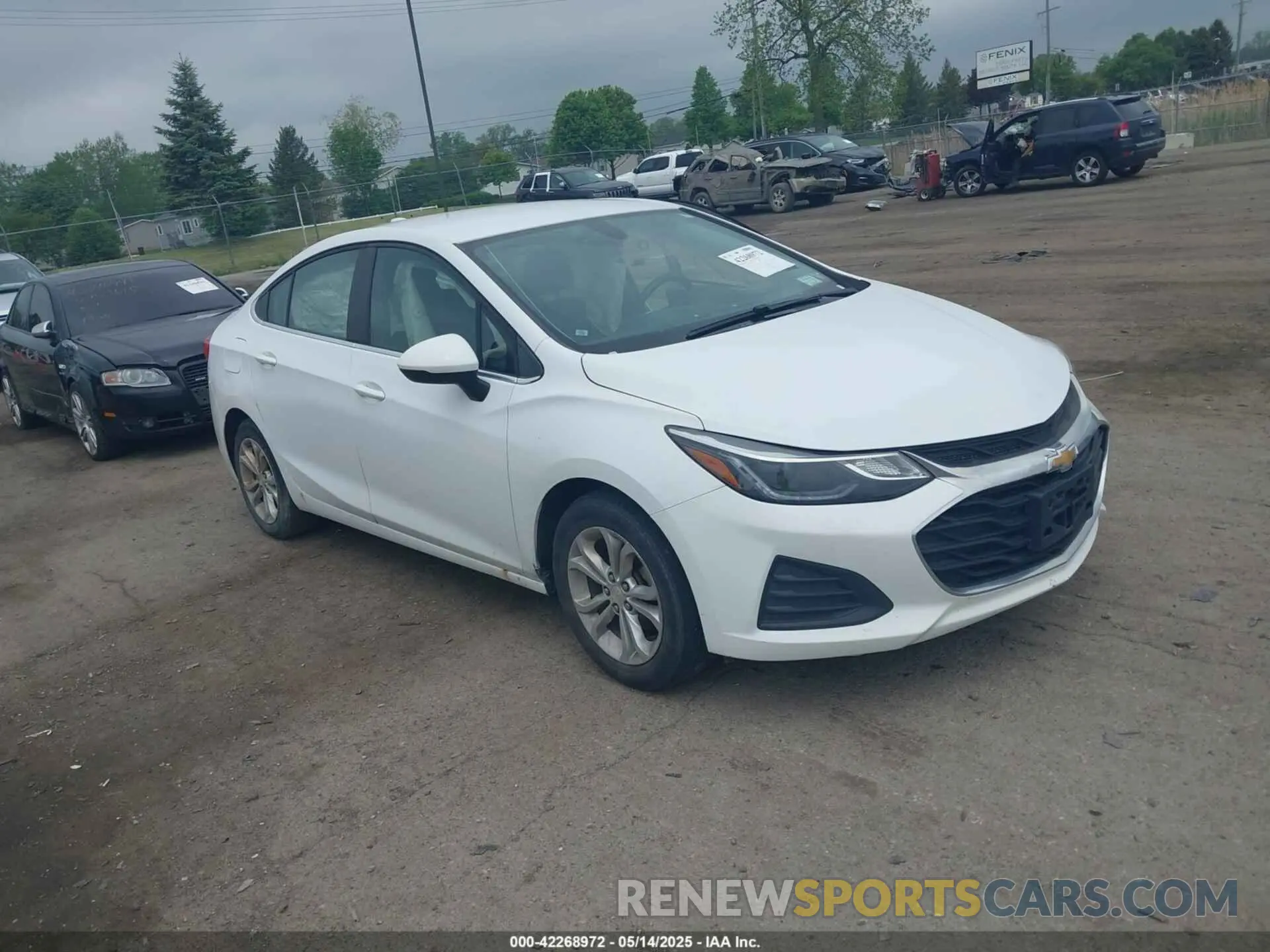 1 fotografías del automóvil dañado 1G1BE5SM6K7146428 CHEVROLET CRUZE 2019