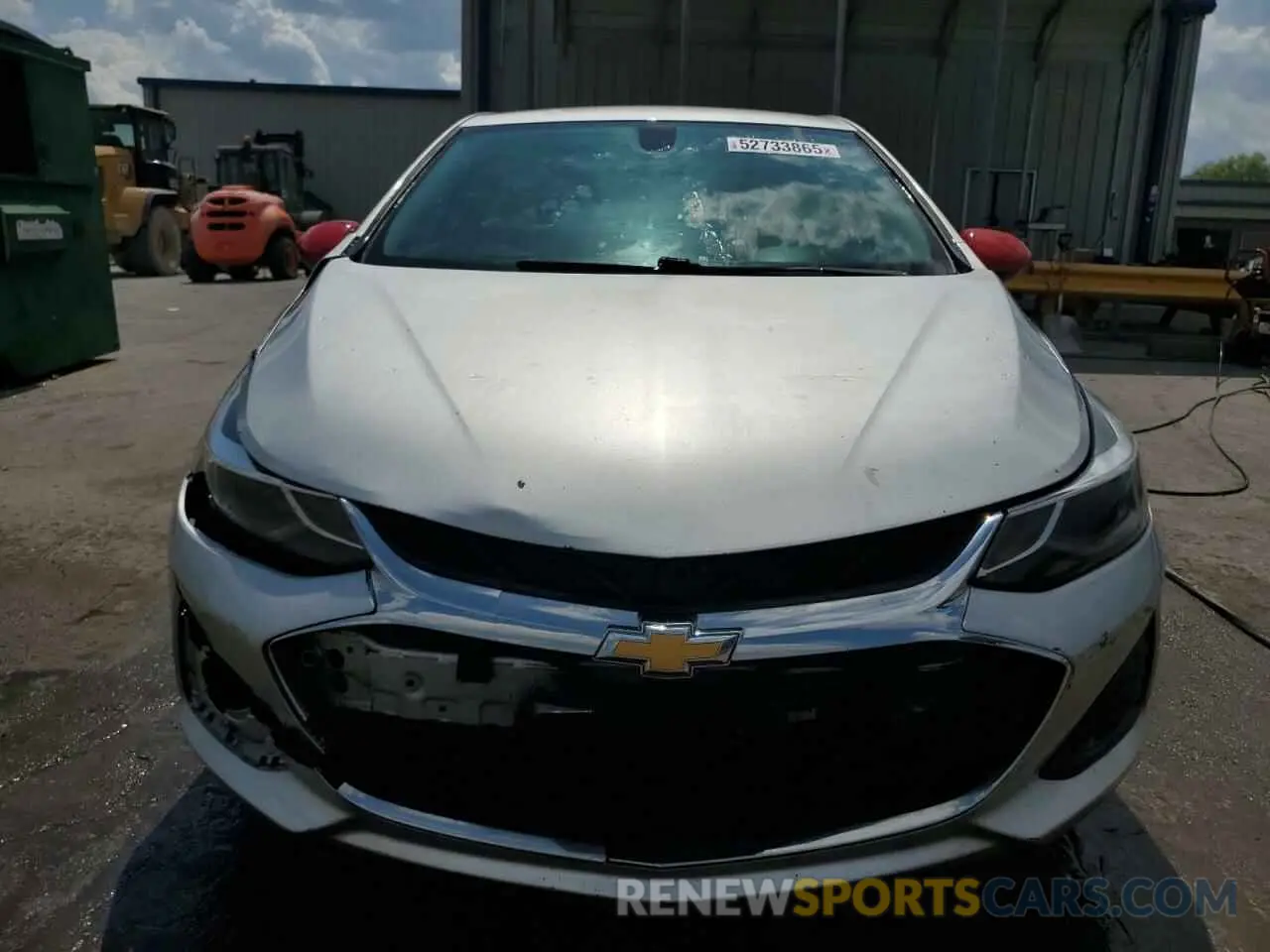 5 fotografías del automóvil dañado 1G1BE5SM7K7114099 CHEVROLET CRUZE 2019