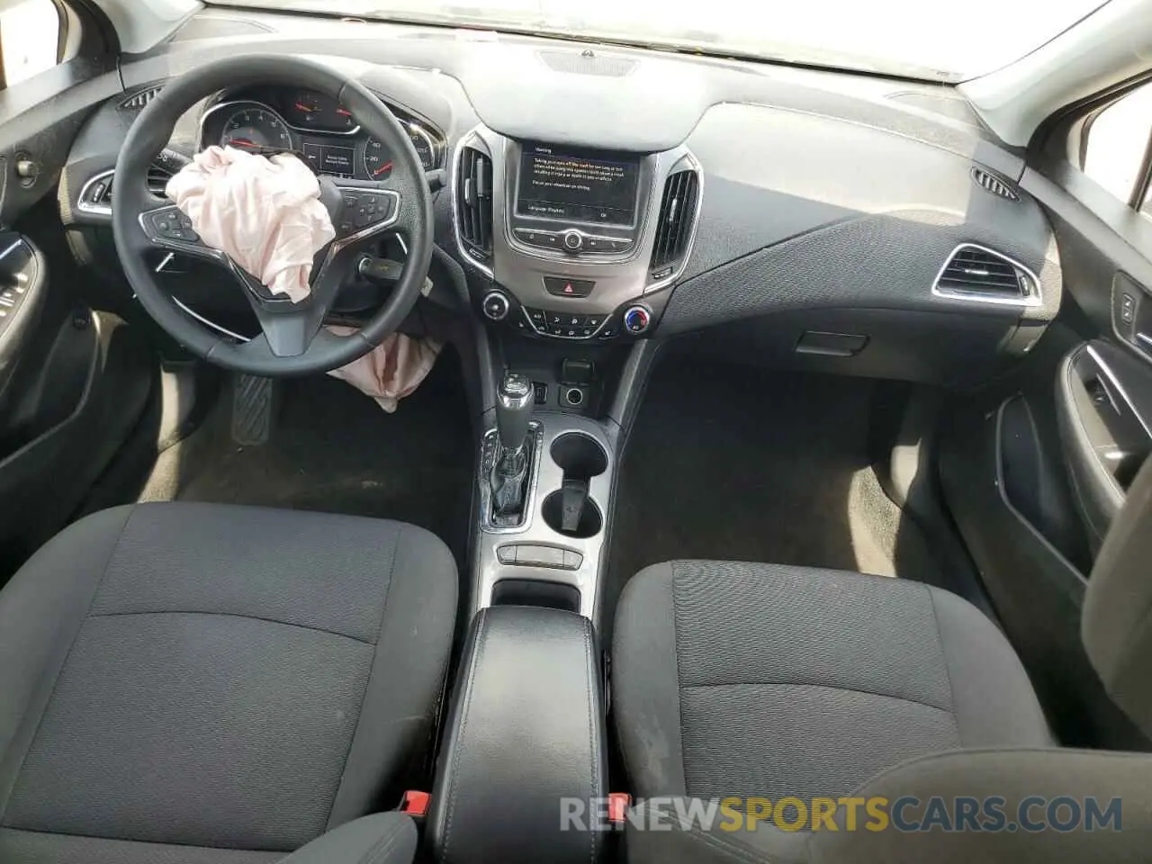 8 fotografías del automóvil dañado 1G1BE5SM7K7114099 CHEVROLET CRUZE 2019