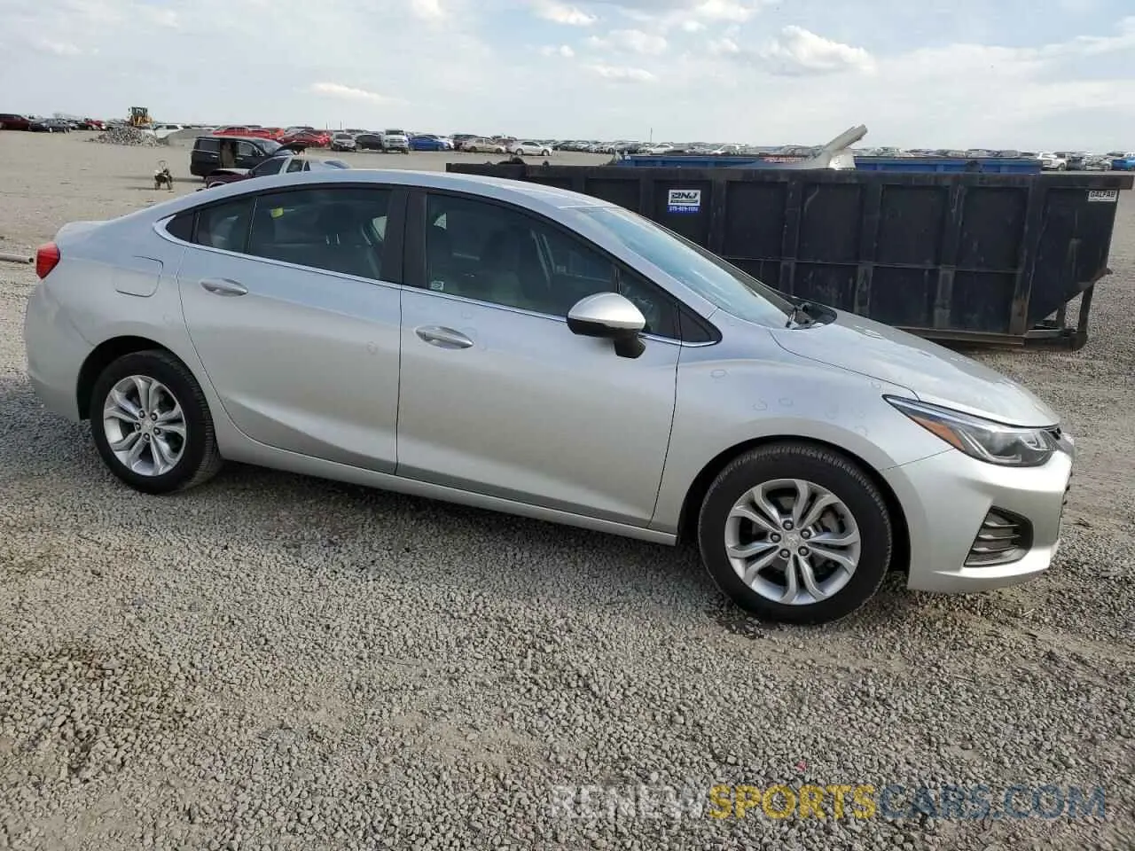4 fotografías del automóvil dañado 1G1BE5SM8K7112118 CHEVROLET CRUZE 2019