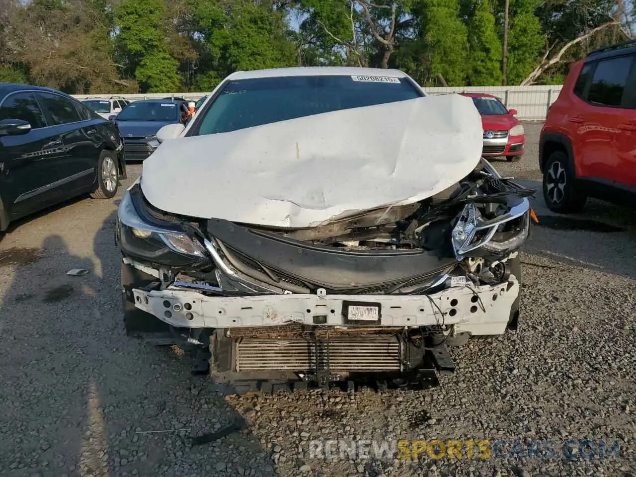 5 fotografías del automóvil dañado 1G1BE5SM8K7125094 CHEVROLET CRUZE 2019