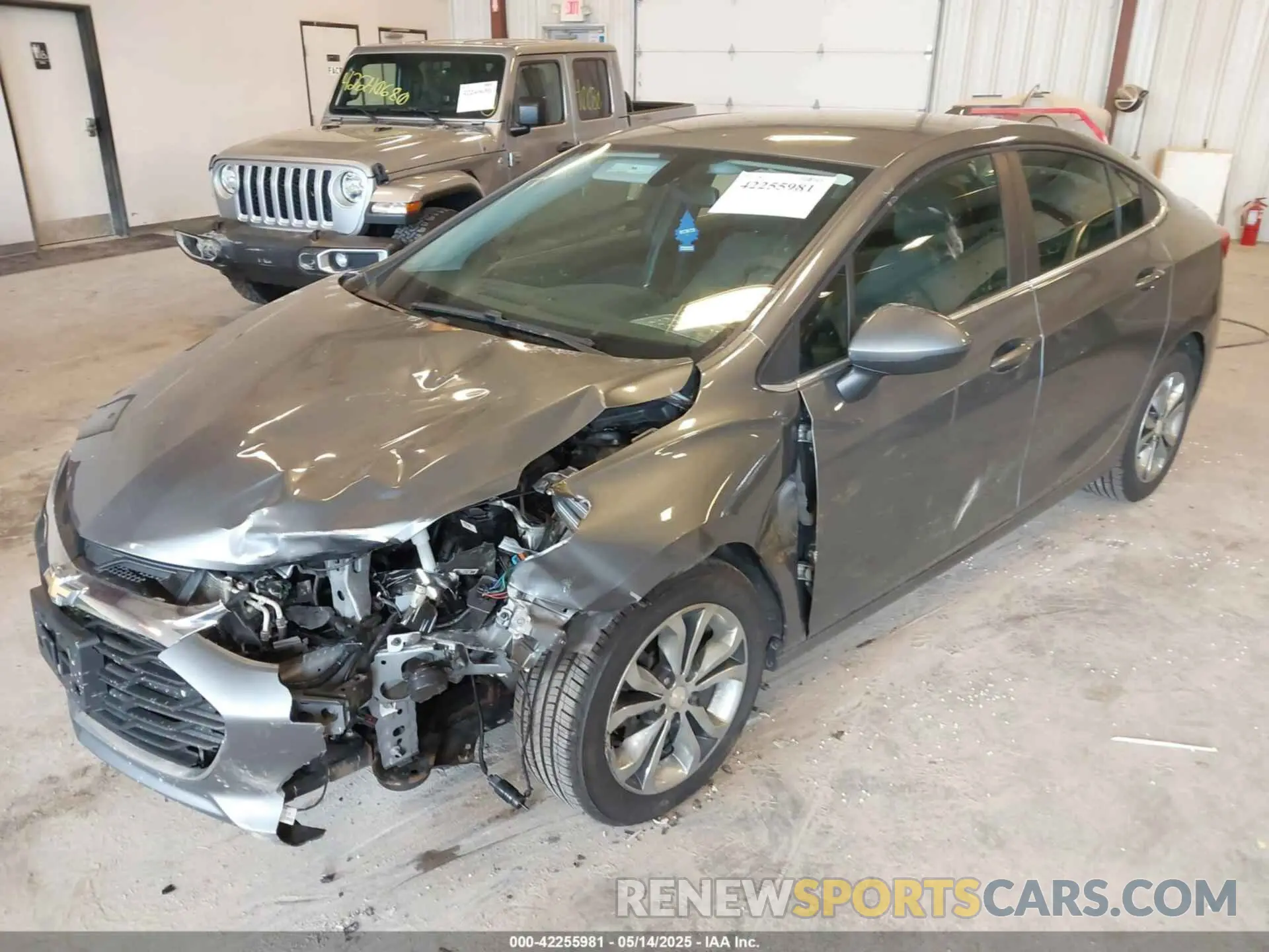6 fotografías del automóvil dañado 1G1BE5SM8K7139173 CHEVROLET CRUZE 2019