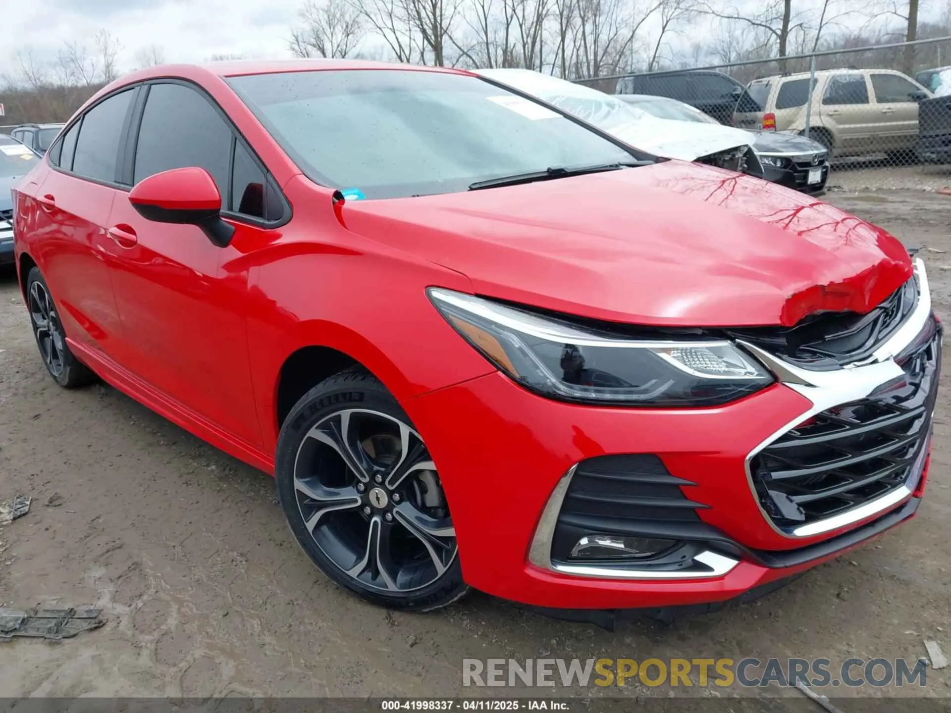 1 fotografías del automóvil dañado 1G1BE5SM9K7100155 CHEVROLET CRUZE 2019