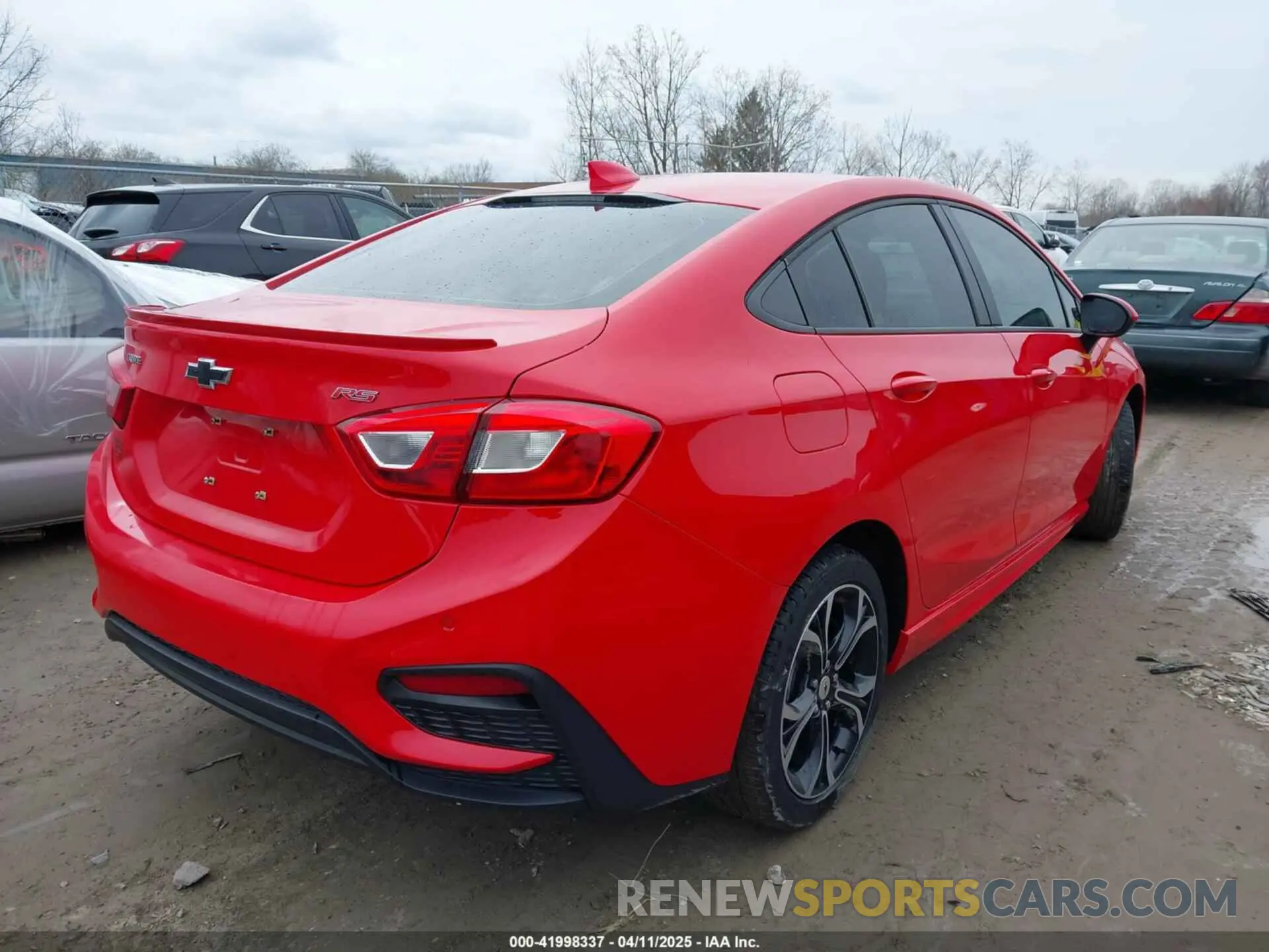 4 fotografías del automóvil dañado 1G1BE5SM9K7100155 CHEVROLET CRUZE 2019