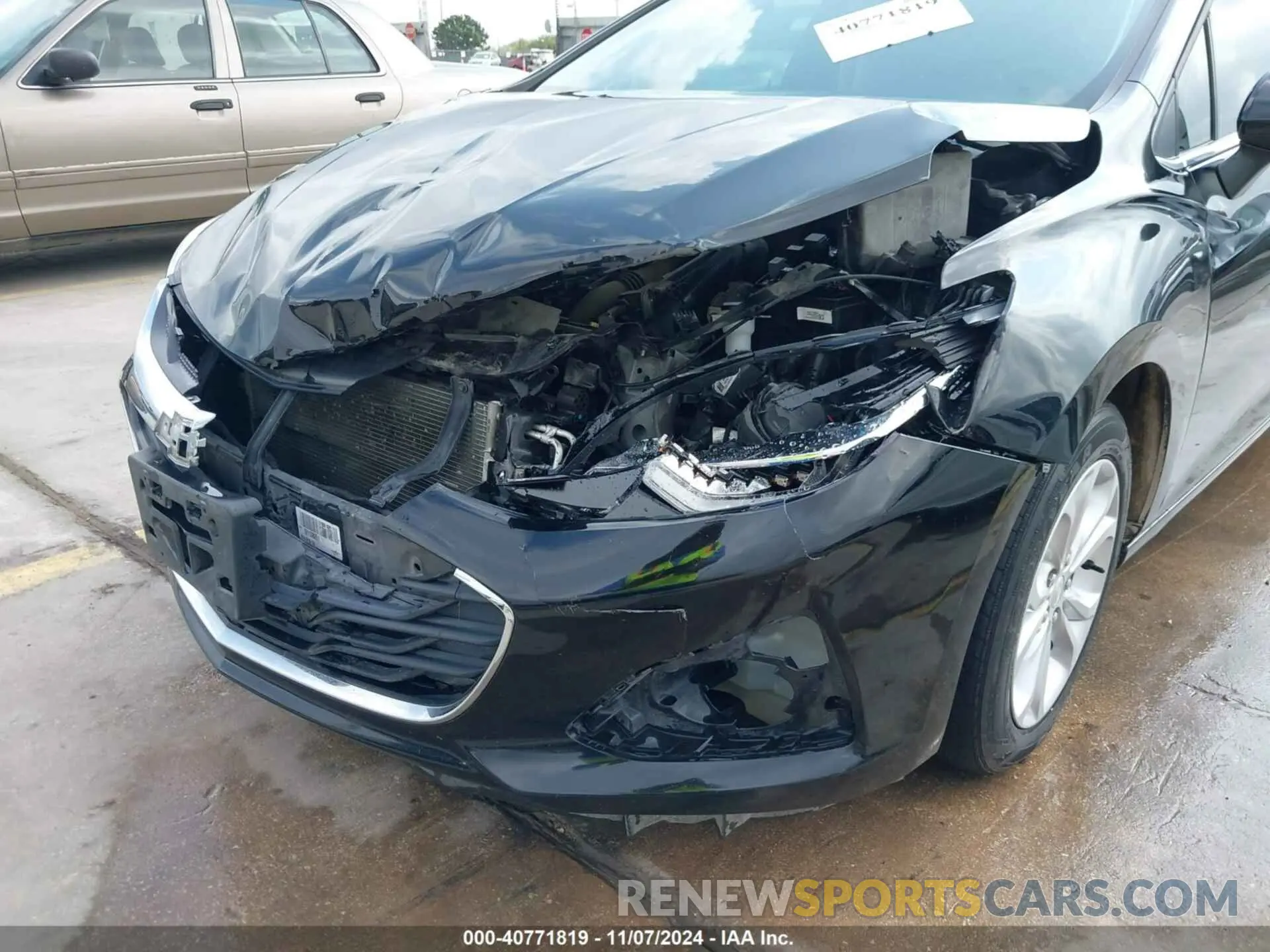 6 fotografías del automóvil dañado 1G1BE5SM9K7107493 CHEVROLET CRUZE 2019