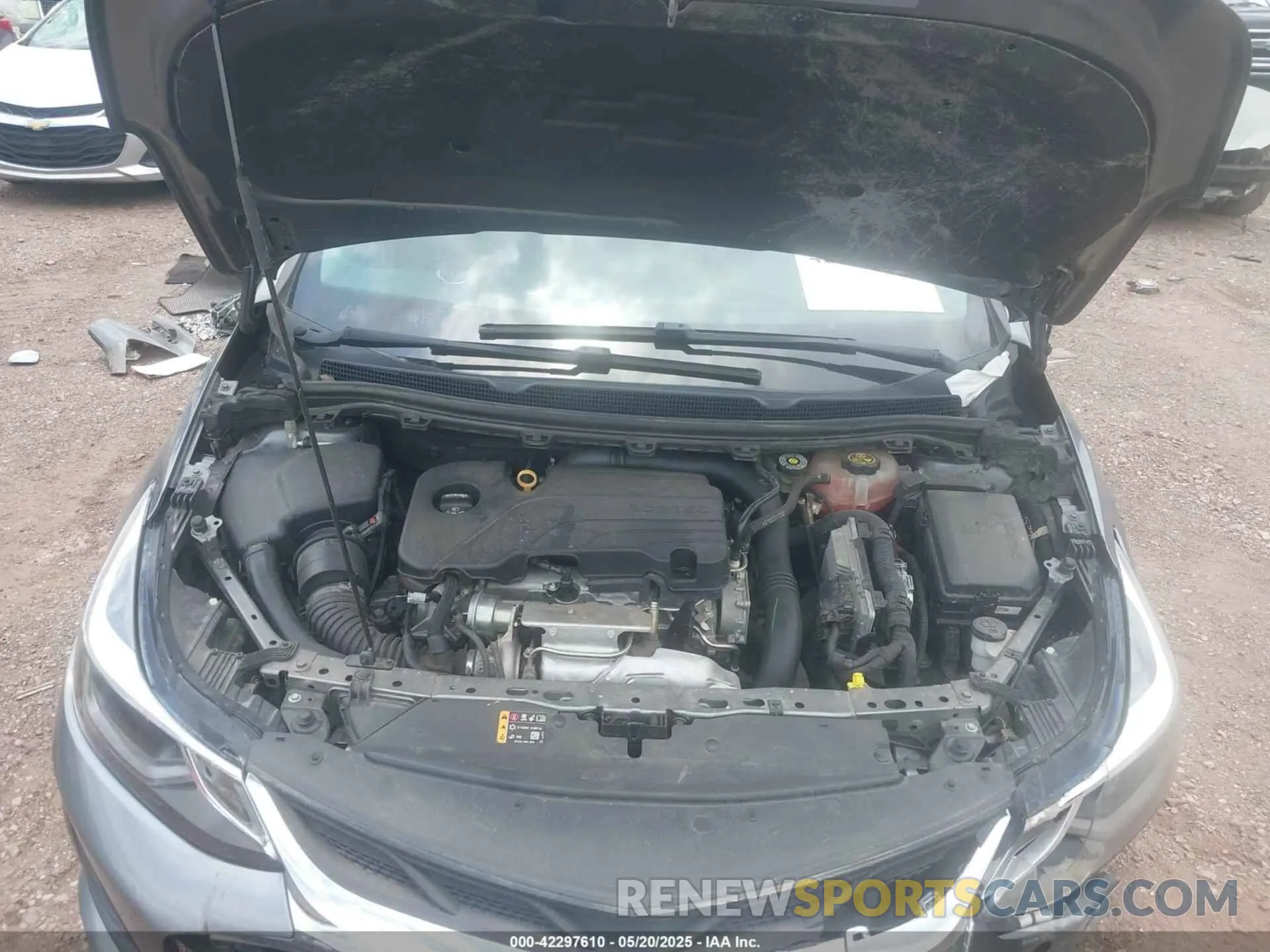 10 fotografías del automóvil dañado 1G1BE5SM9K7115562 CHEVROLET CRUZE 2019