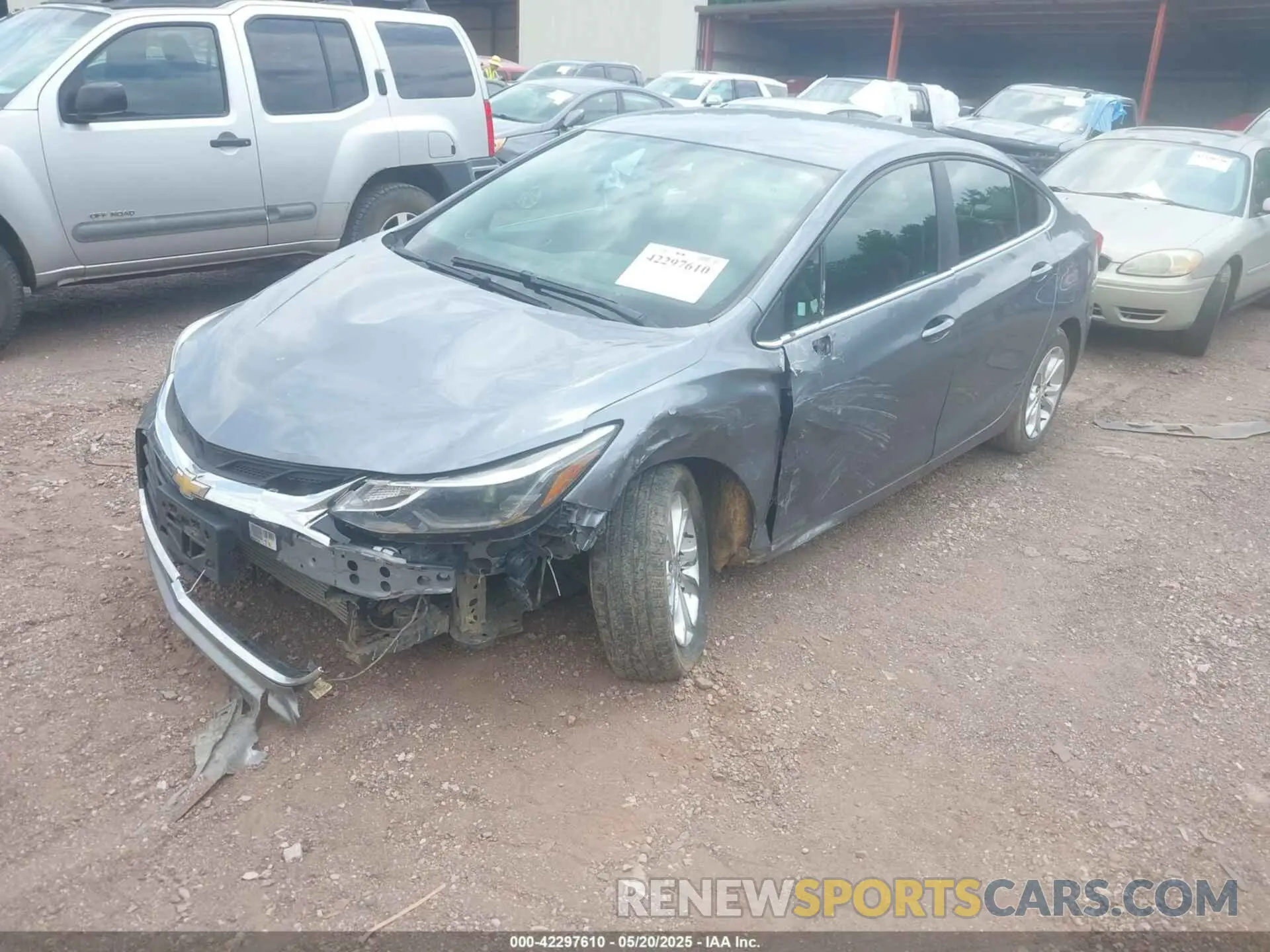 2 fotografías del automóvil dañado 1G1BE5SM9K7115562 CHEVROLET CRUZE 2019