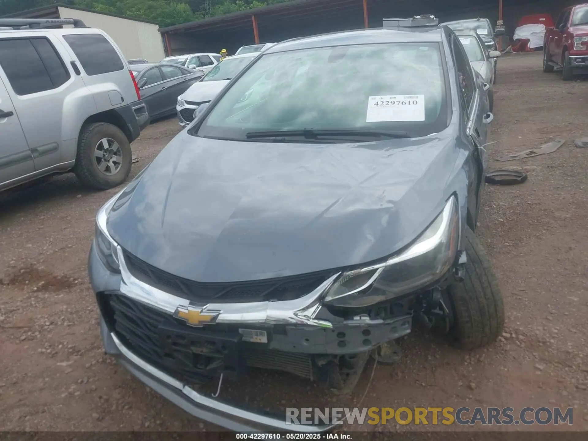 6 fotografías del automóvil dañado 1G1BE5SM9K7115562 CHEVROLET CRUZE 2019